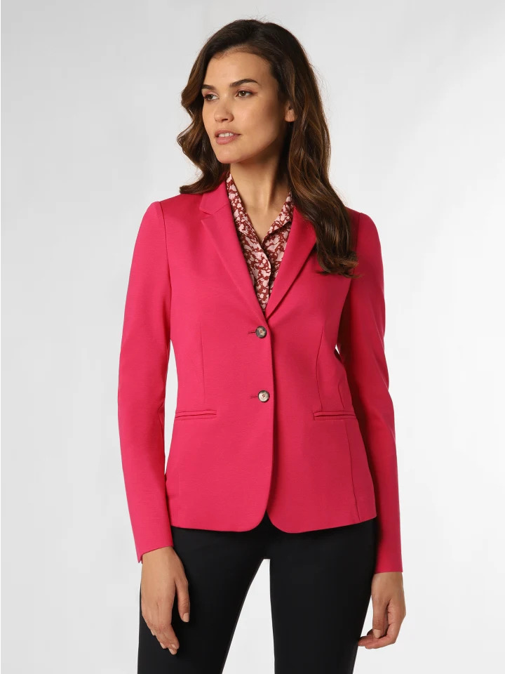 Classic Cut Single Breasted Blazer in Pink