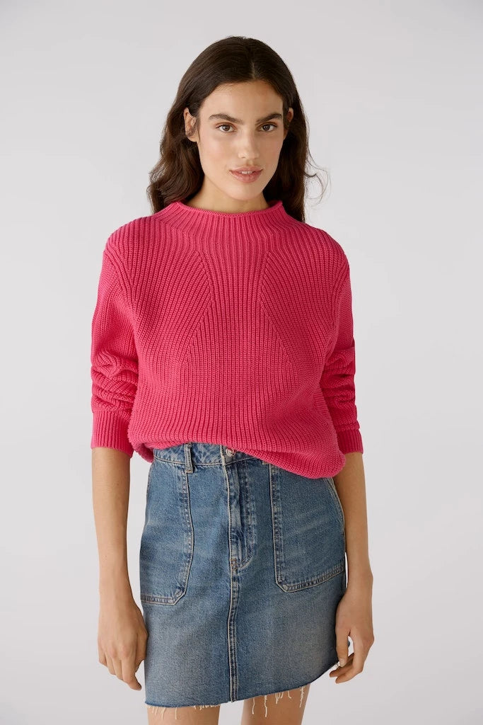 Pure Cotton Jumper in Pink