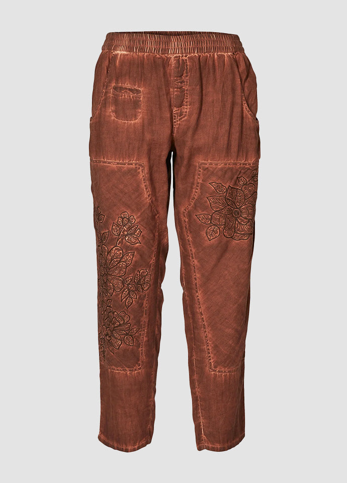 Udoline Trouser in Mocca Mousse