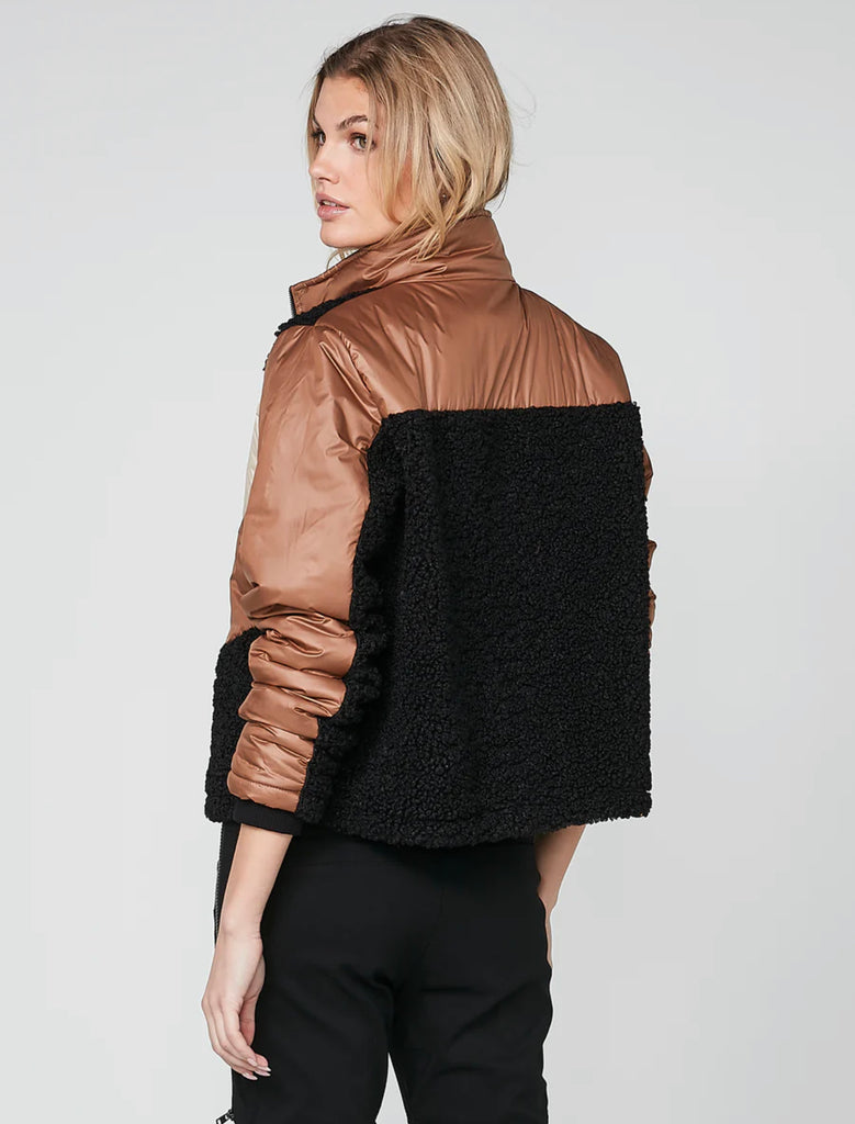 Ralia Jacket in Toffee Brown Mix