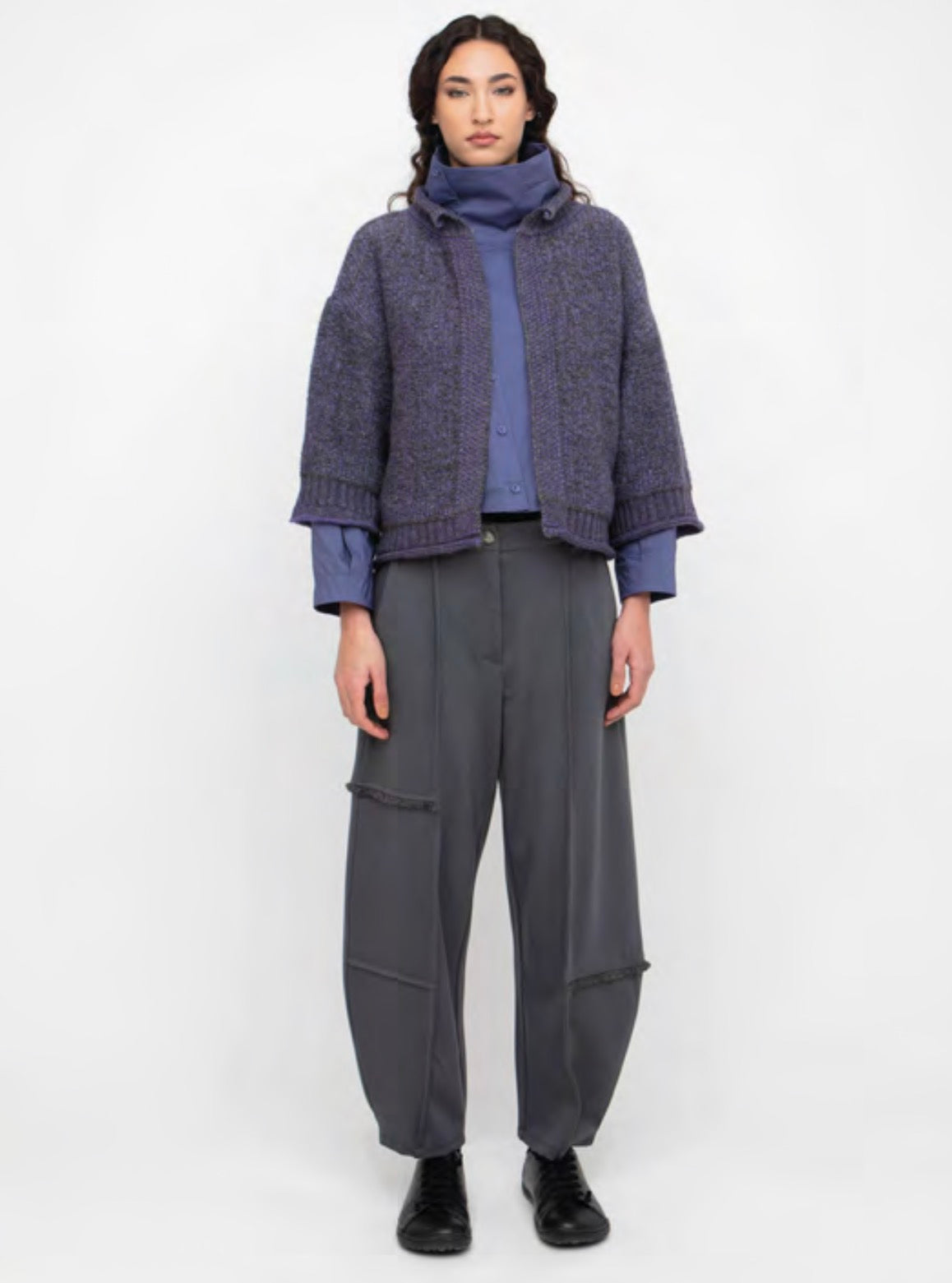 Knit in Purple