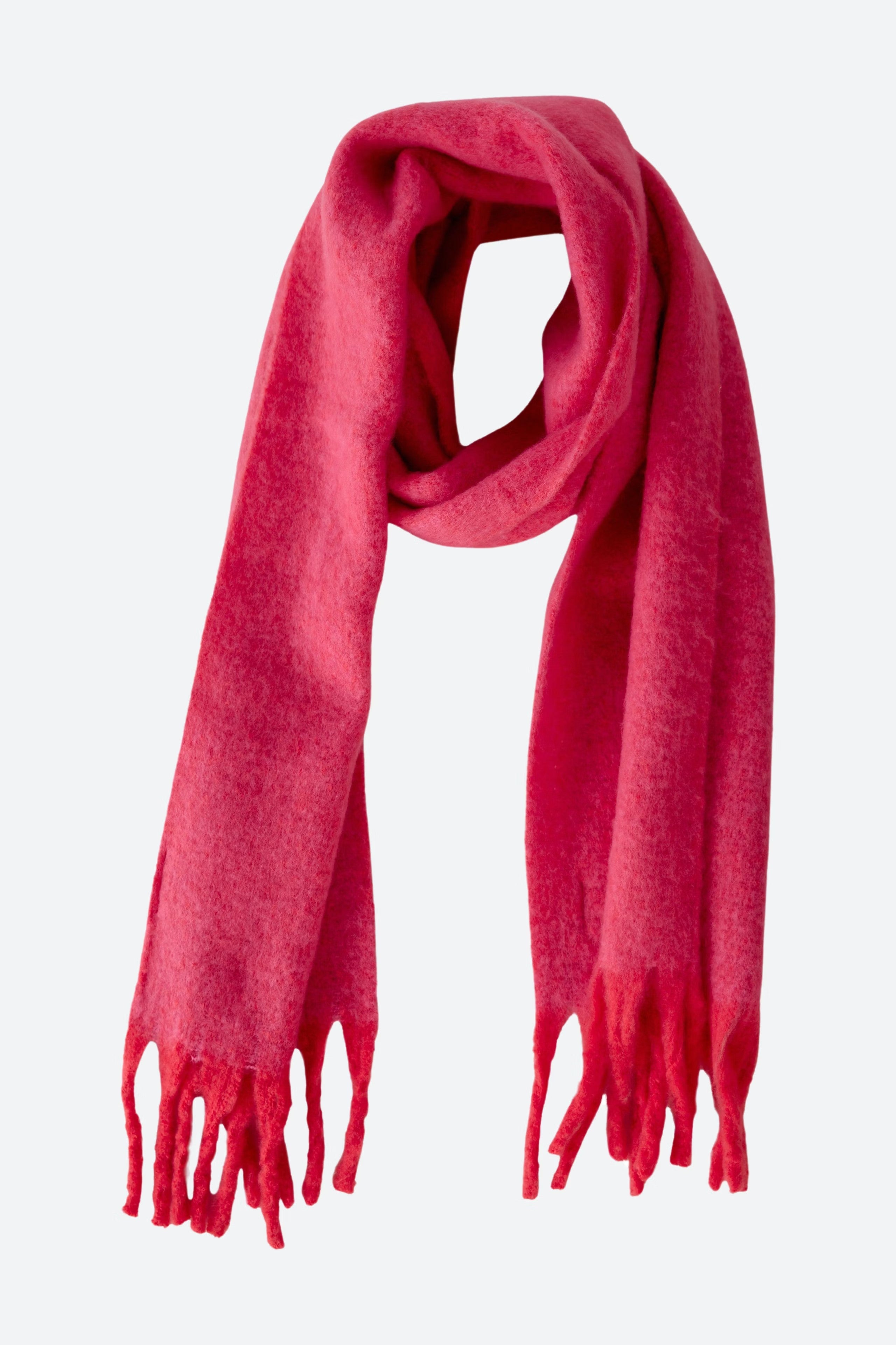 Soft Scarf in Chinese Red