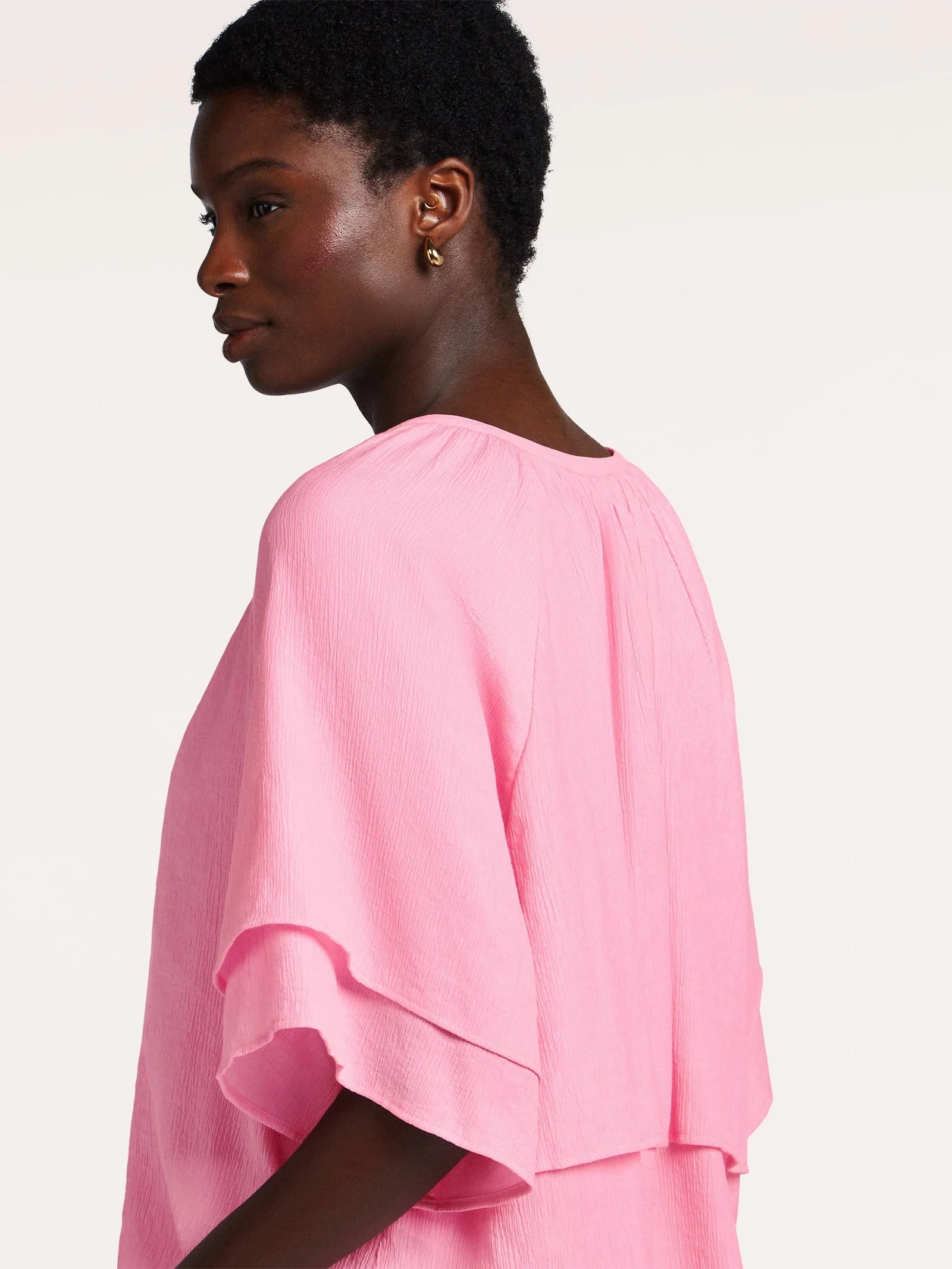 Gabriella Blouse in Pink