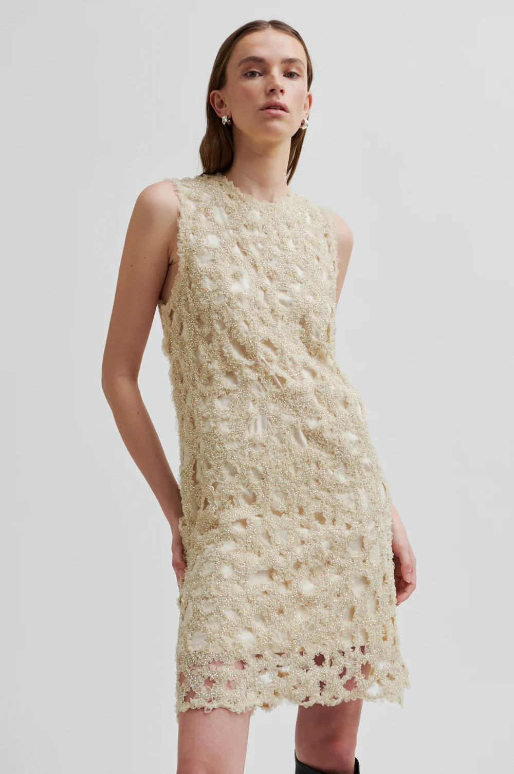 Gleam Dress in Summer Sand