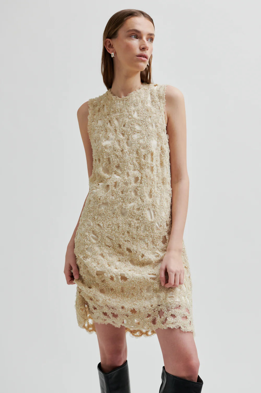 Gleam Dress in Summer Sand