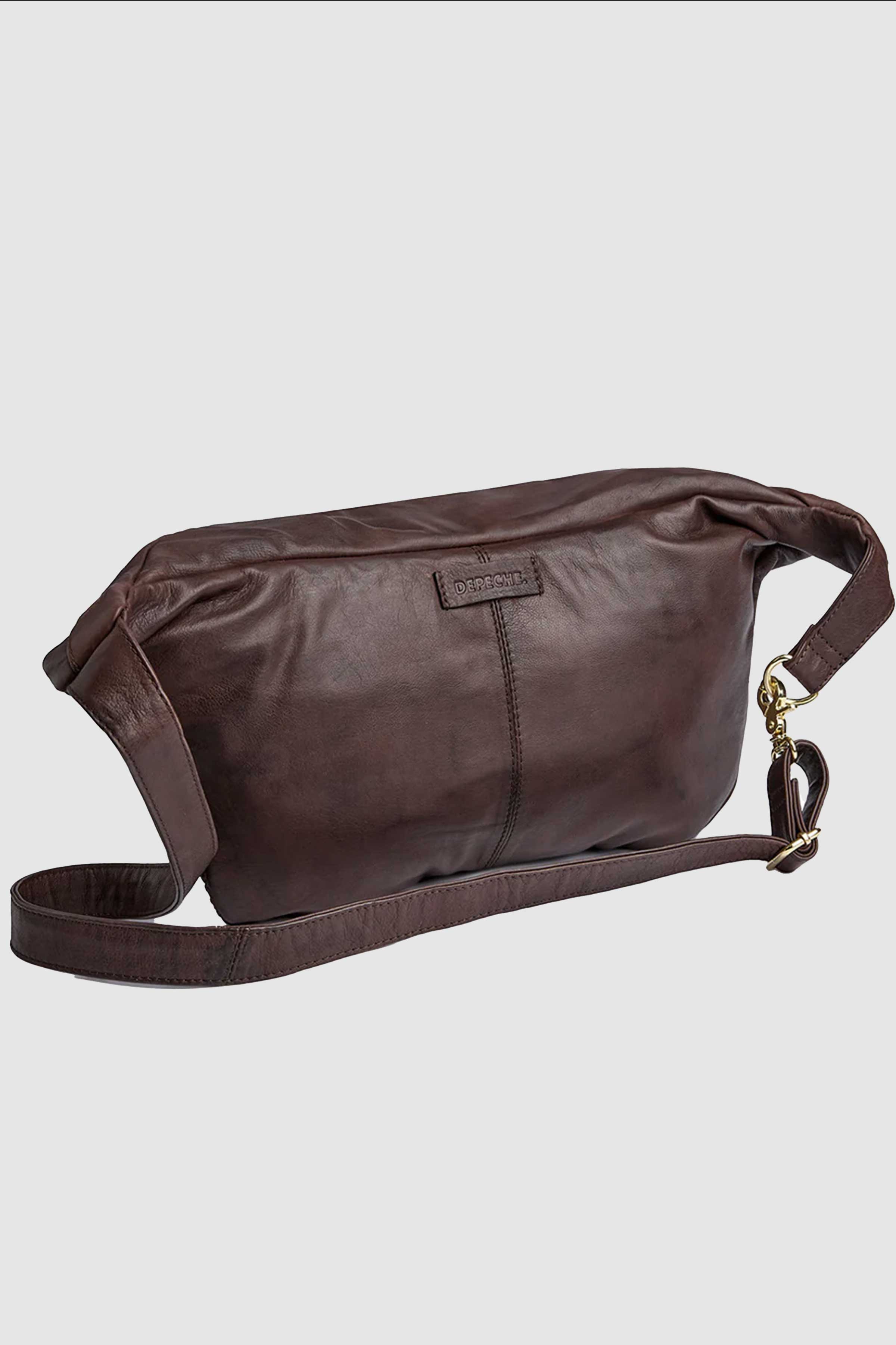 Golden Chic Bumbag in Coffee