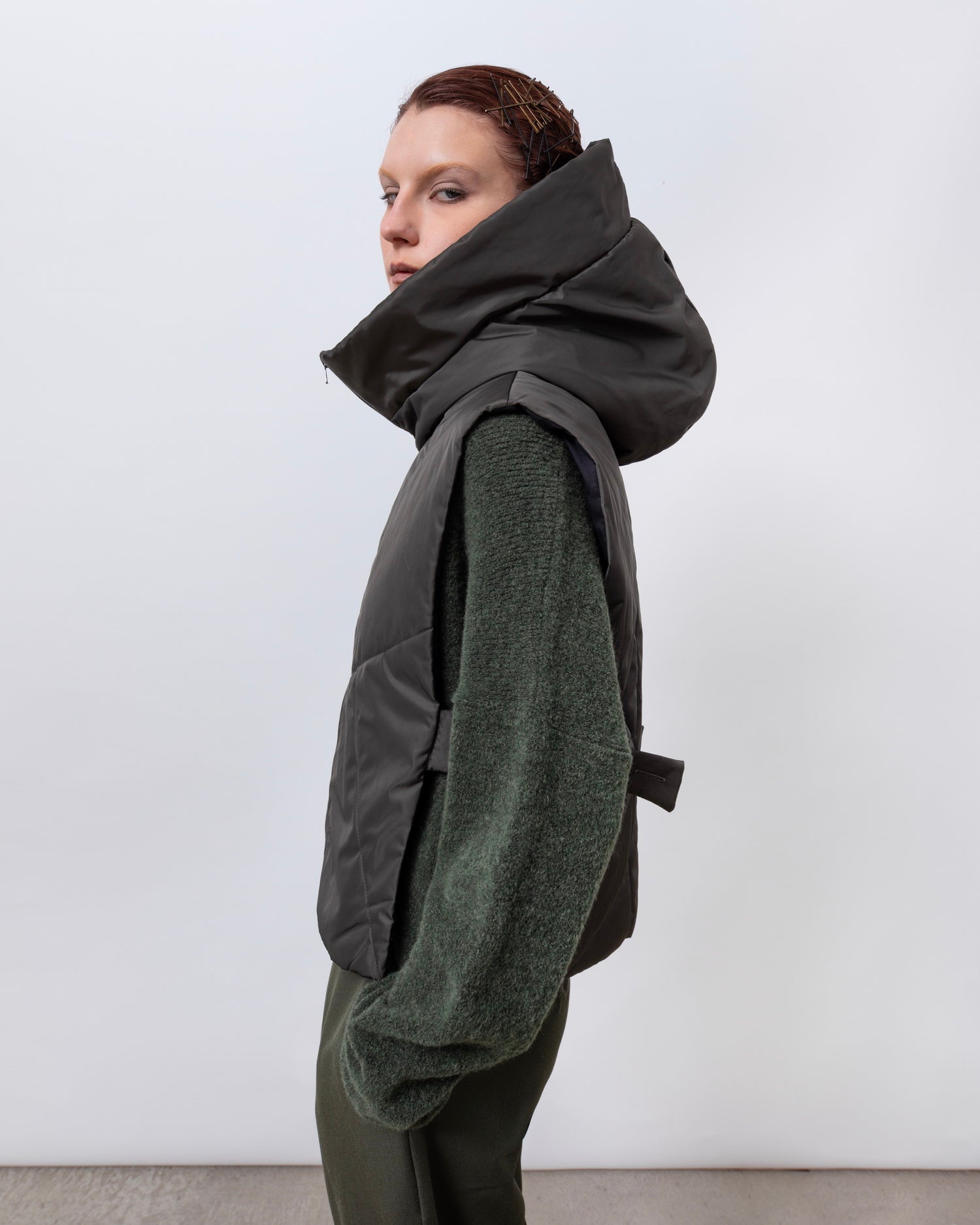 Lagoon Gilet in Khaki