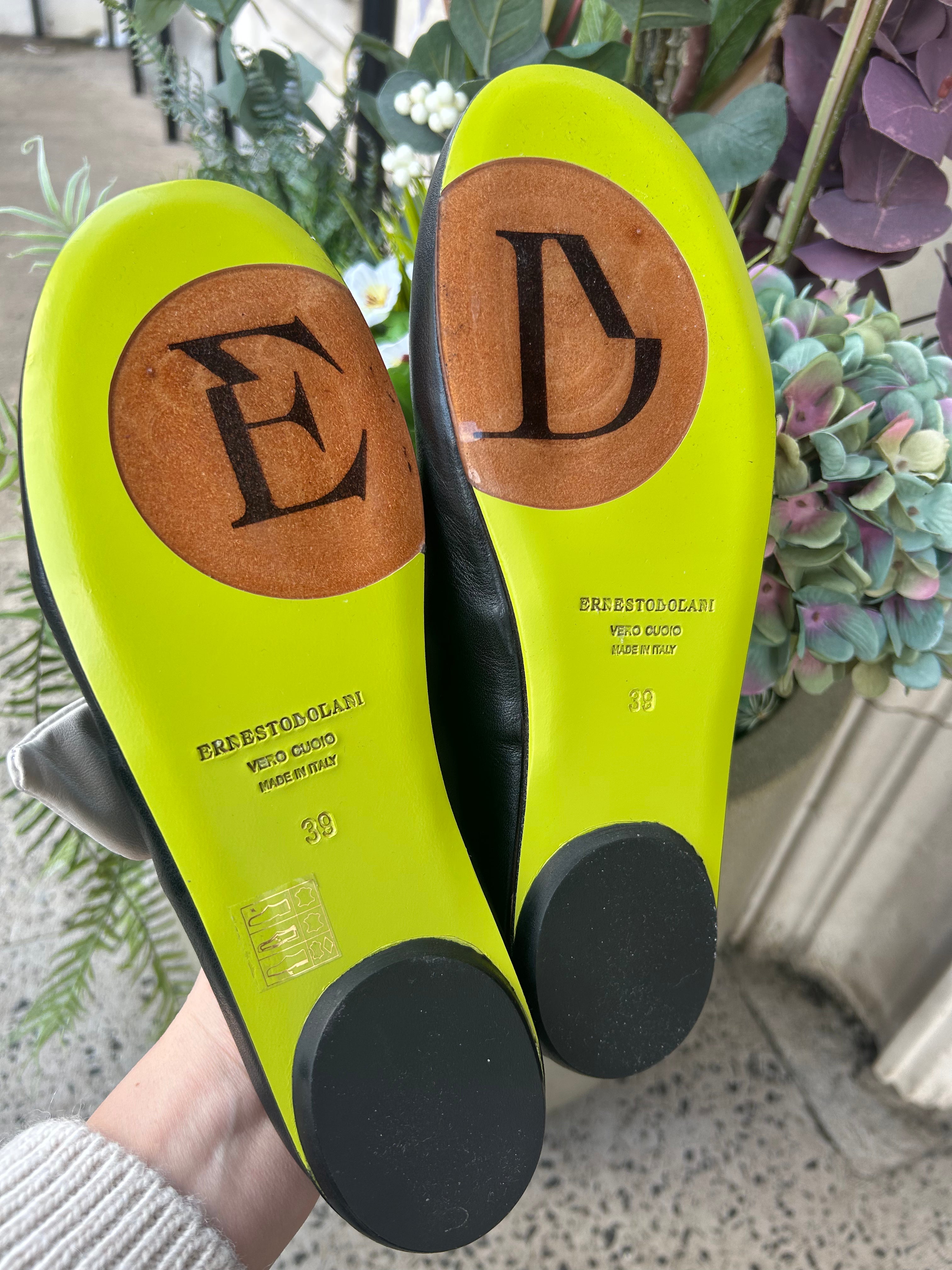 Miranda Backless Loafer in Beige/Black