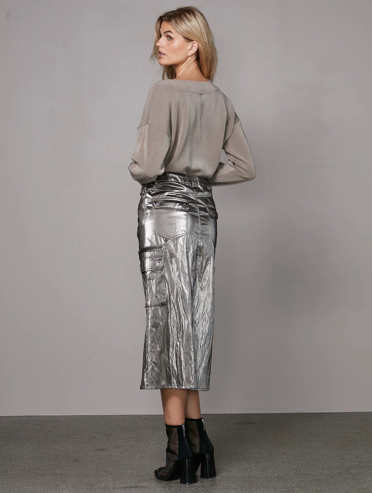 Ylva Skirt in Mud