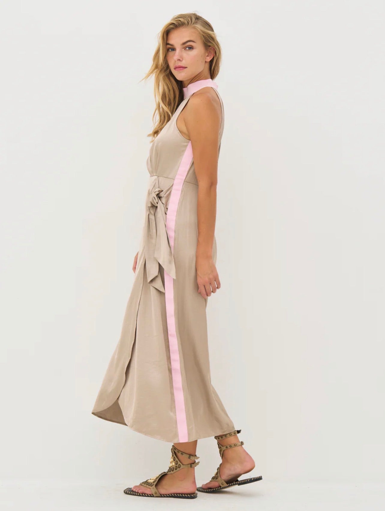 Diem Dress in Pink mix