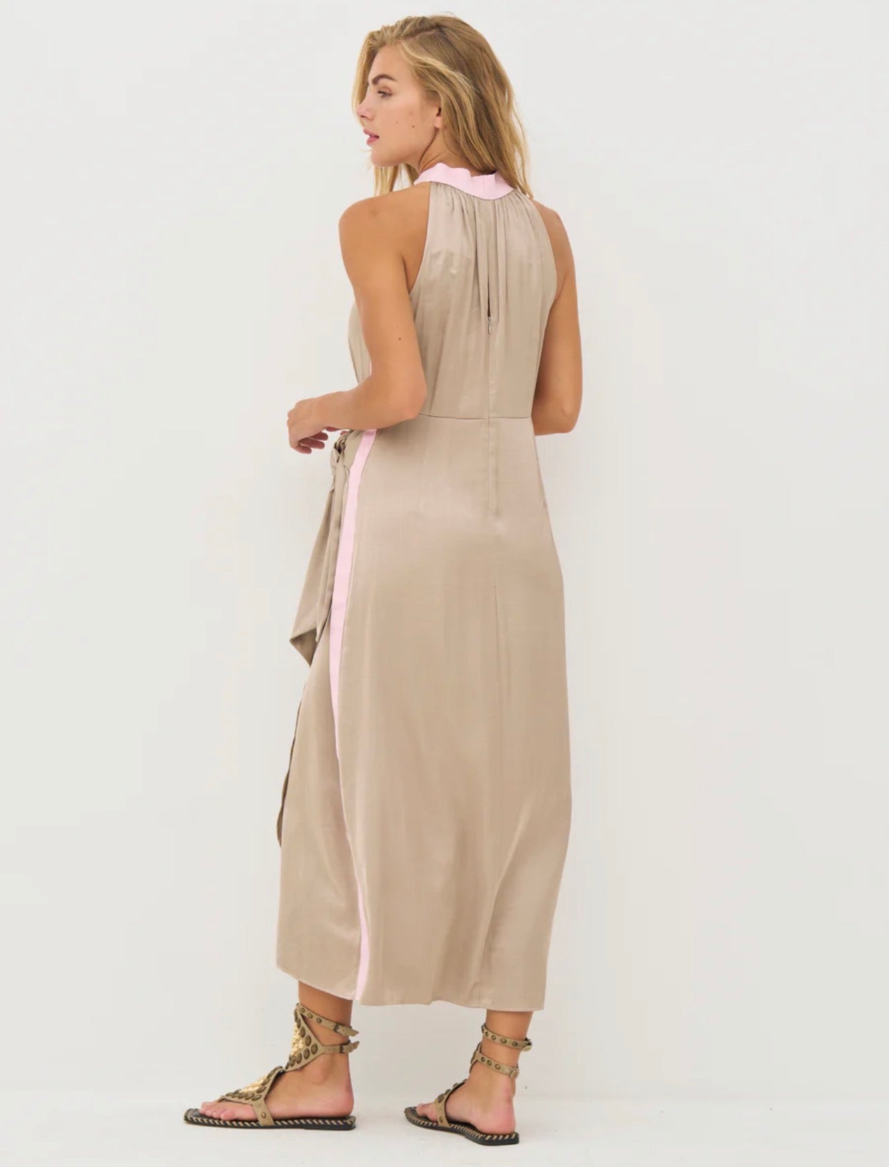 Diem Dress in Pink mix