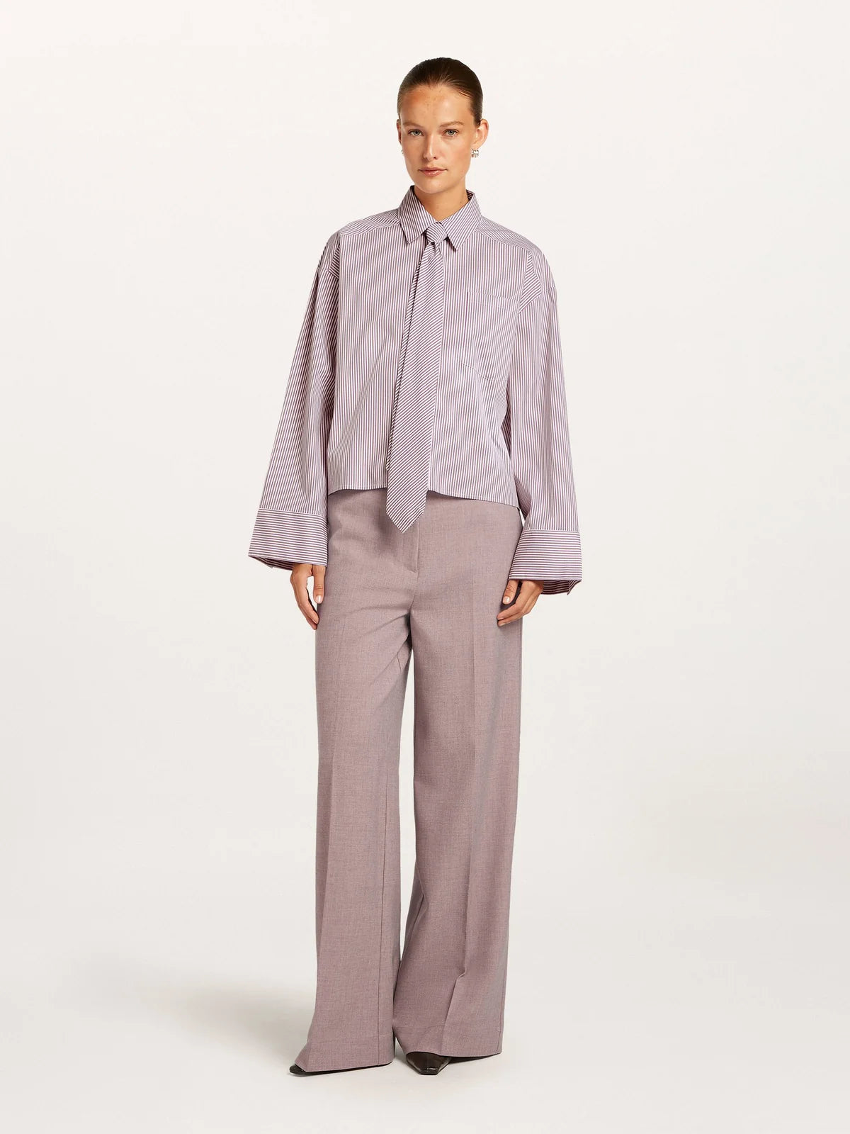 Jessica Blouse in Dark Berry