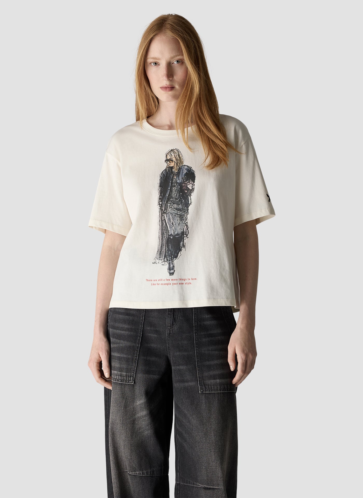 Fashion Girl Tee in White