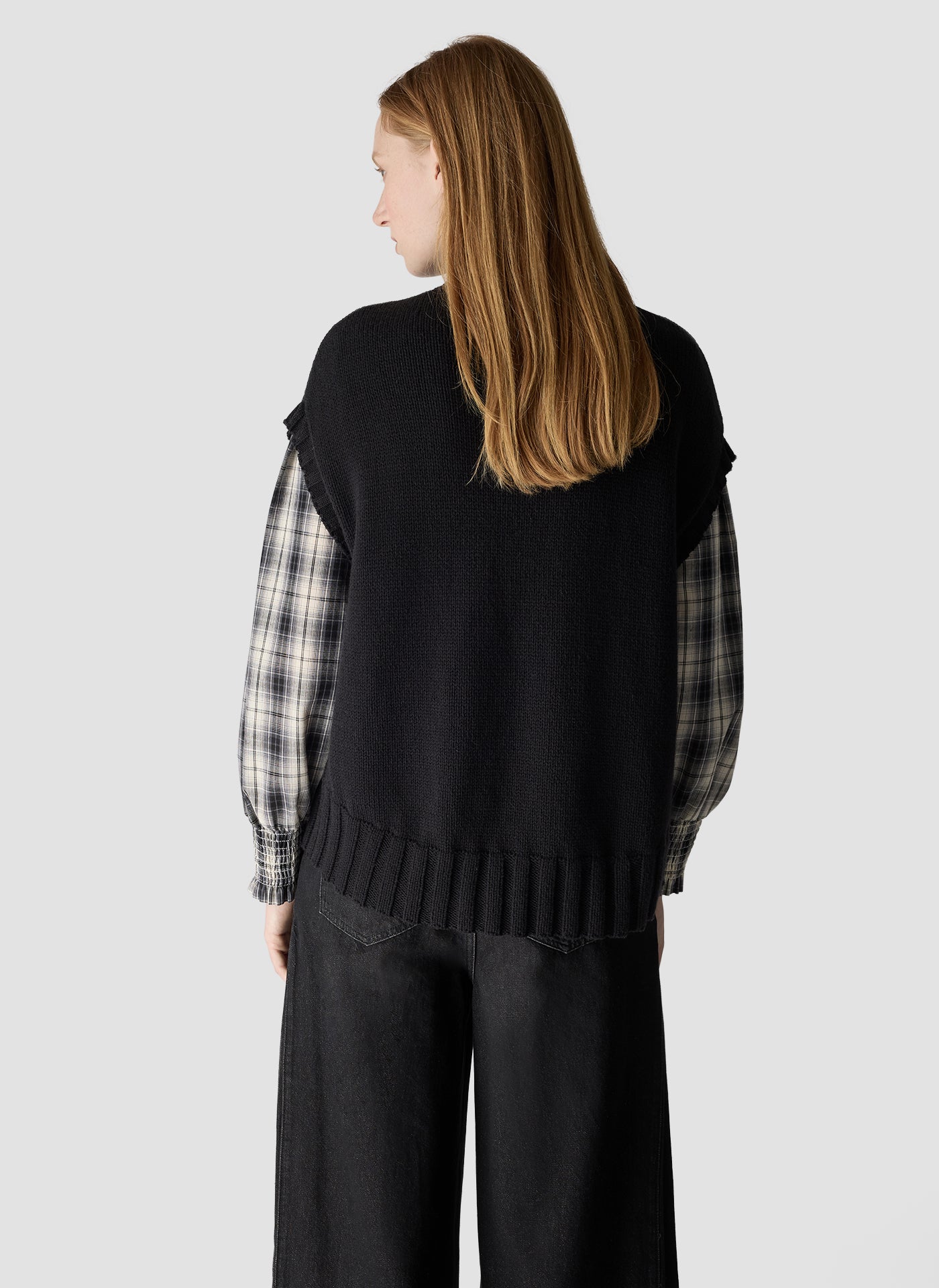 Sleeveless Knit Top in Platinum