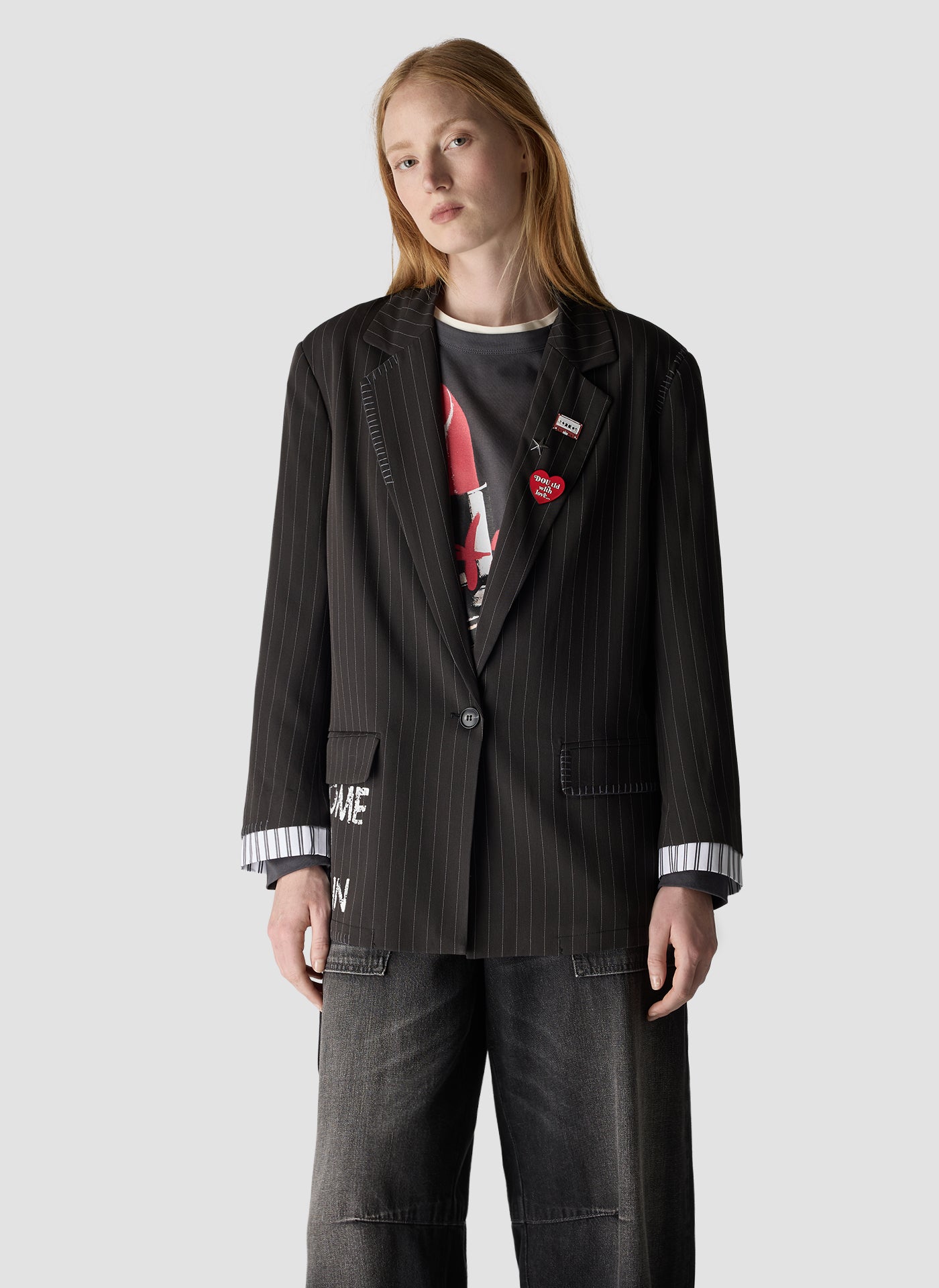 Indoor Blazer Jacket in Black