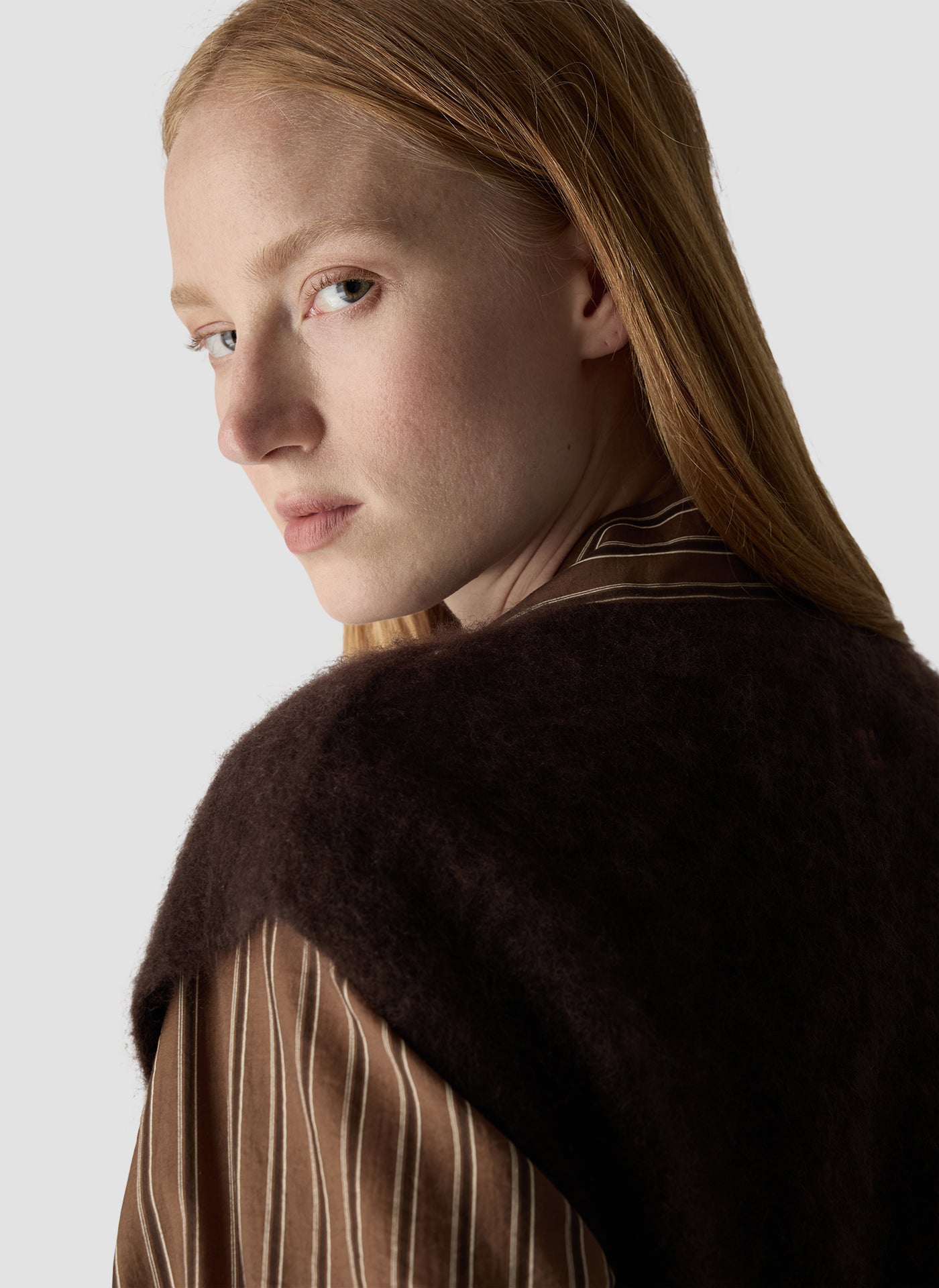 Knit Waistcoat in Expresso