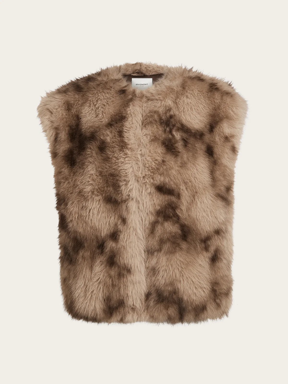 Lucinda Gilet in Warm Taupe