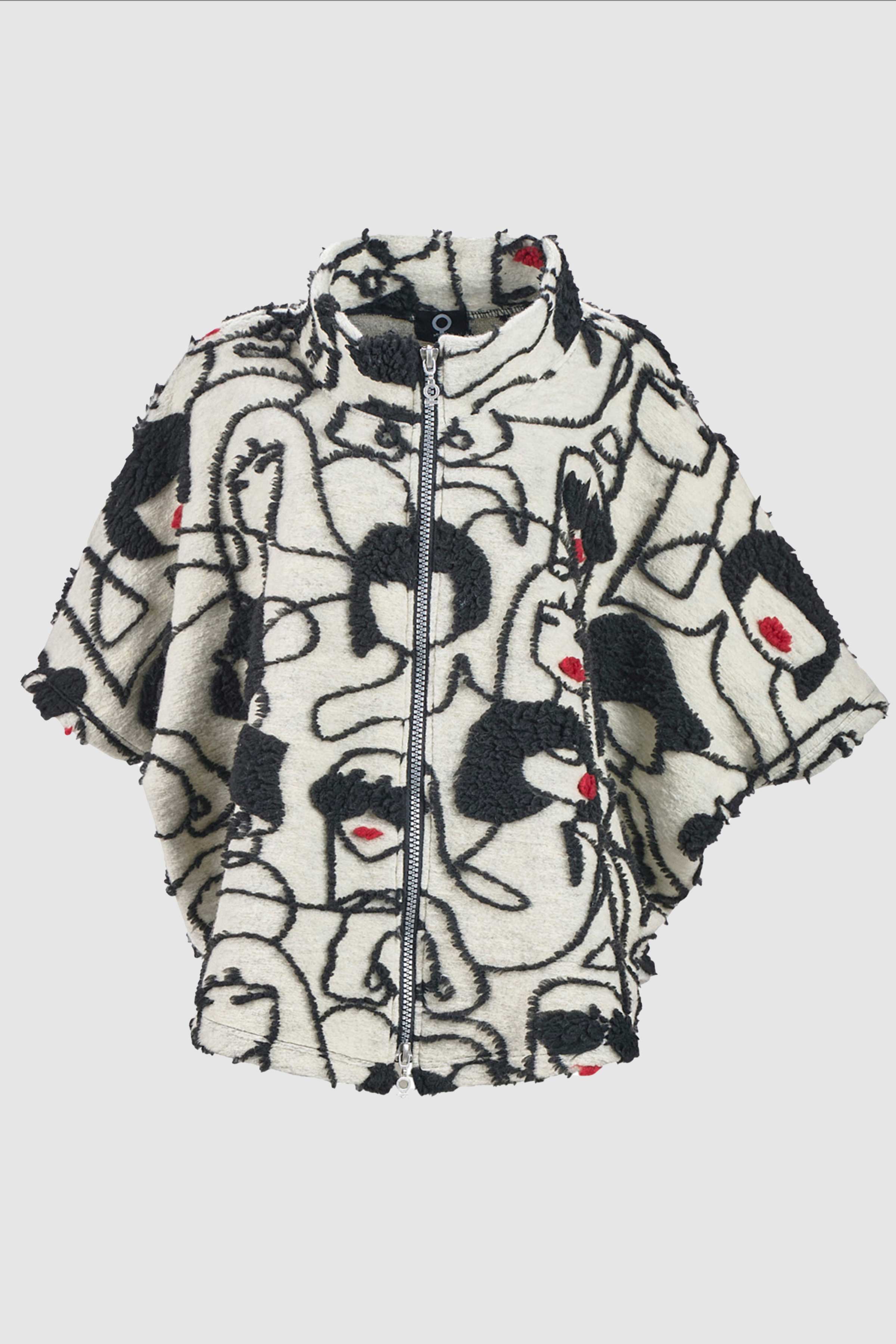 Lady Poncho in Multi