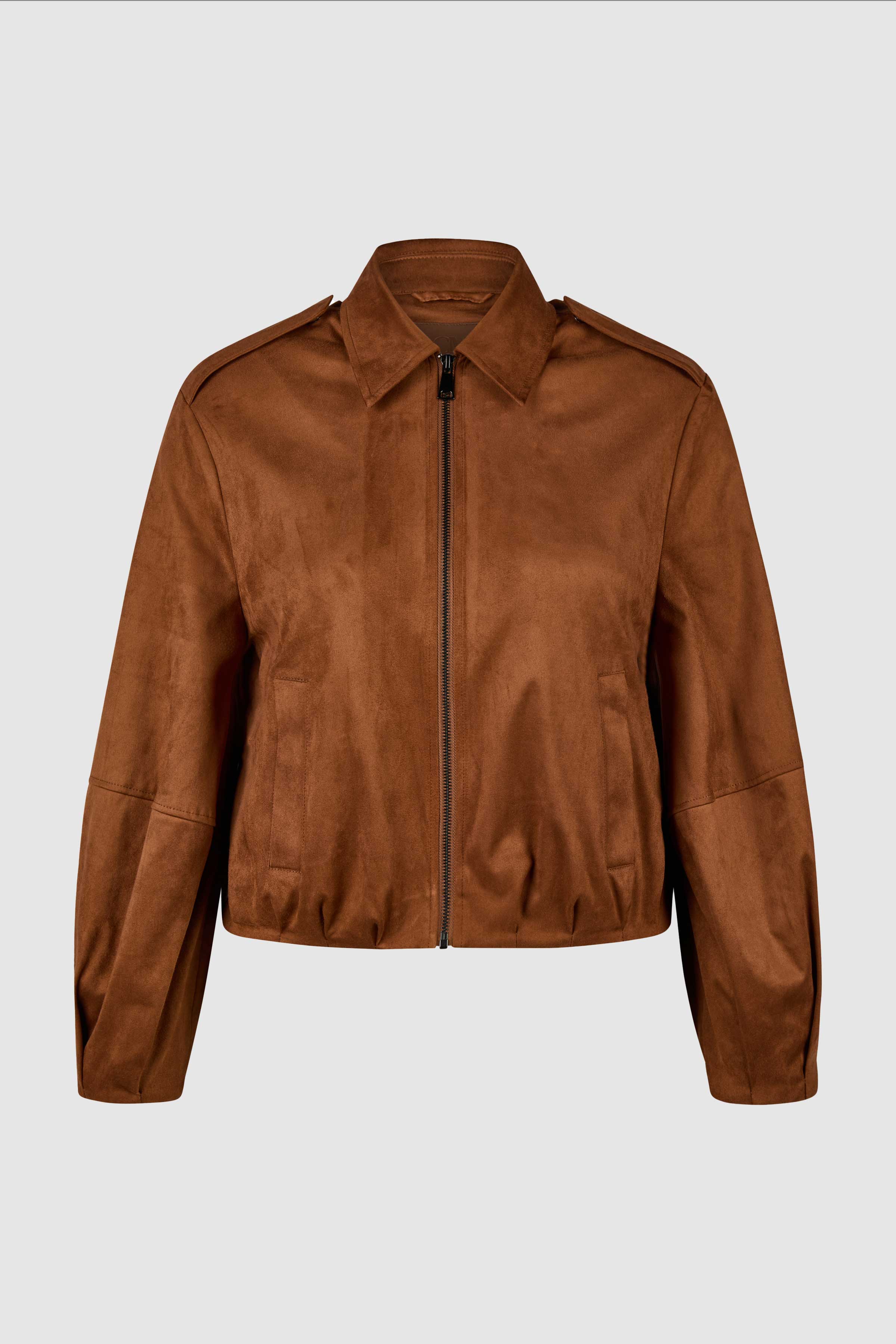 Bomber Jacket in Cinnamon