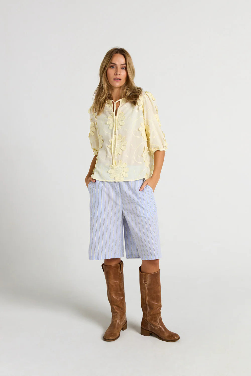 Litty Blouse in Yellow