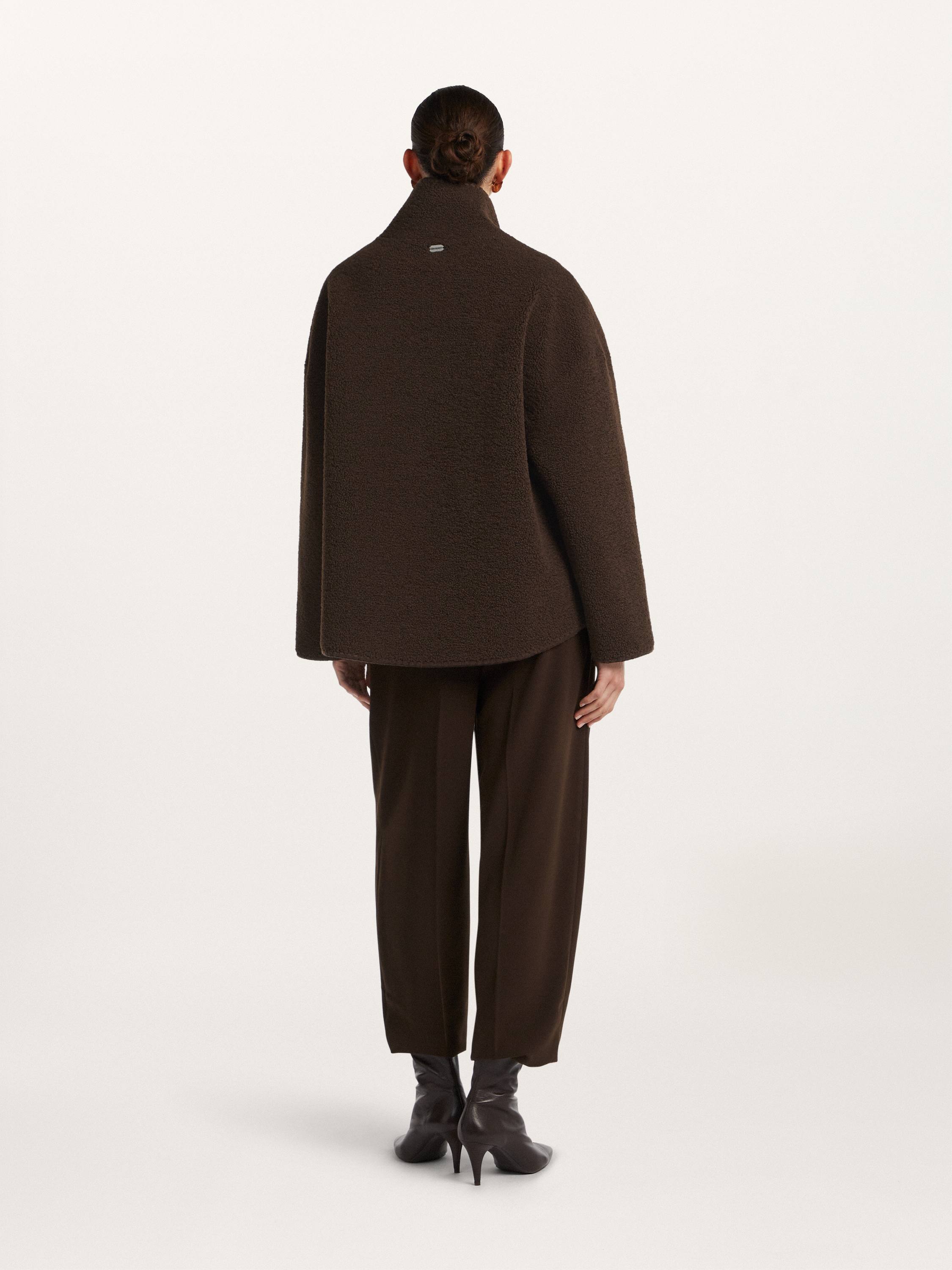Mica Jacket in Dark Chocolate