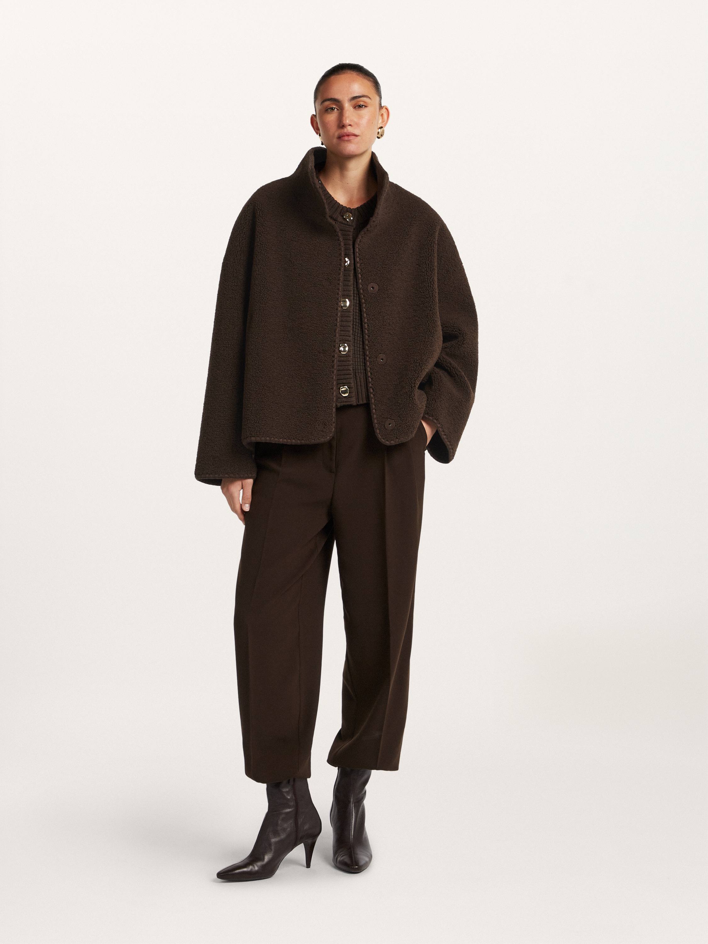 Mica Jacket in Dark Chocolate