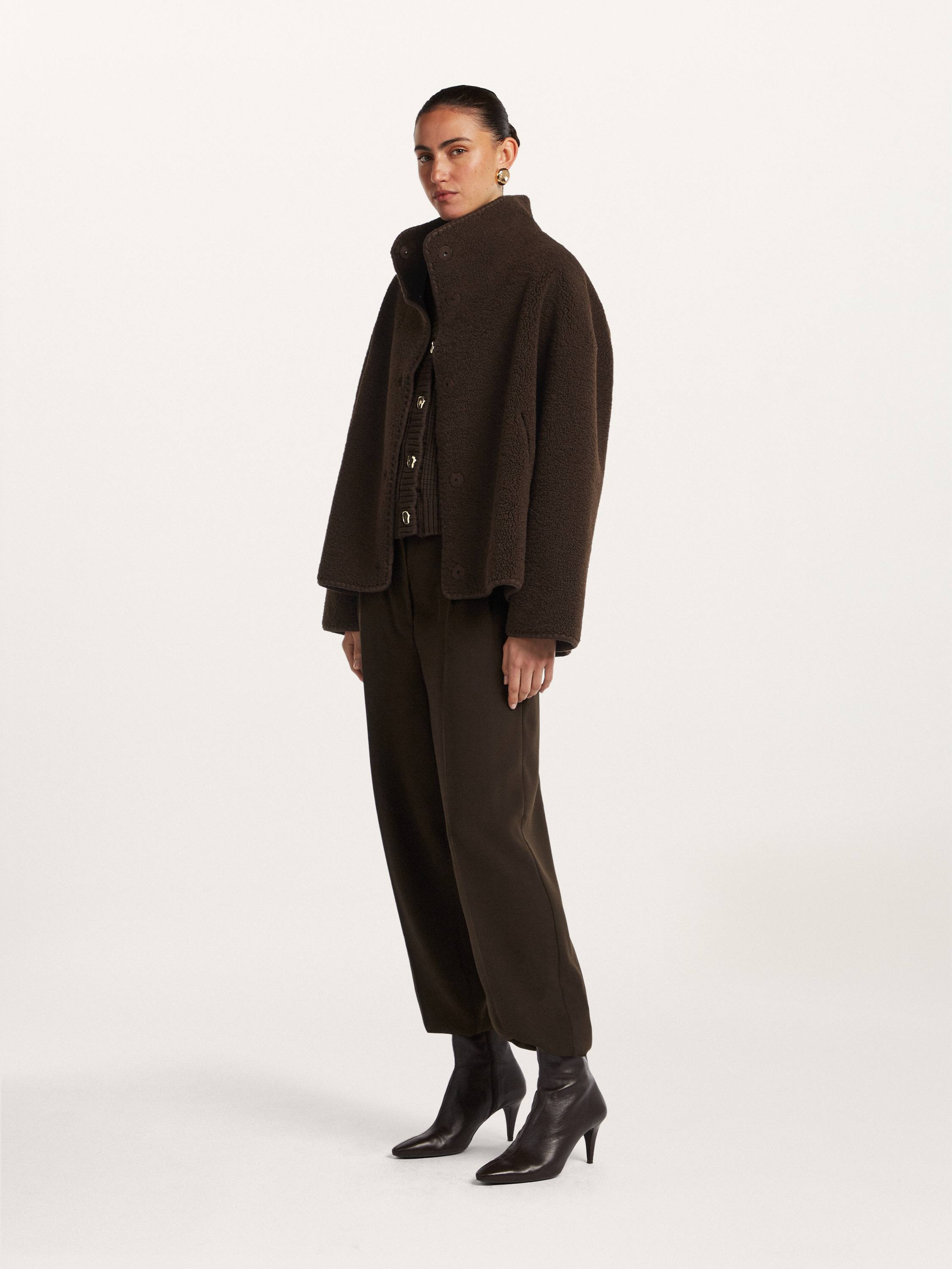 Mica Jacket in Dark Chocolate