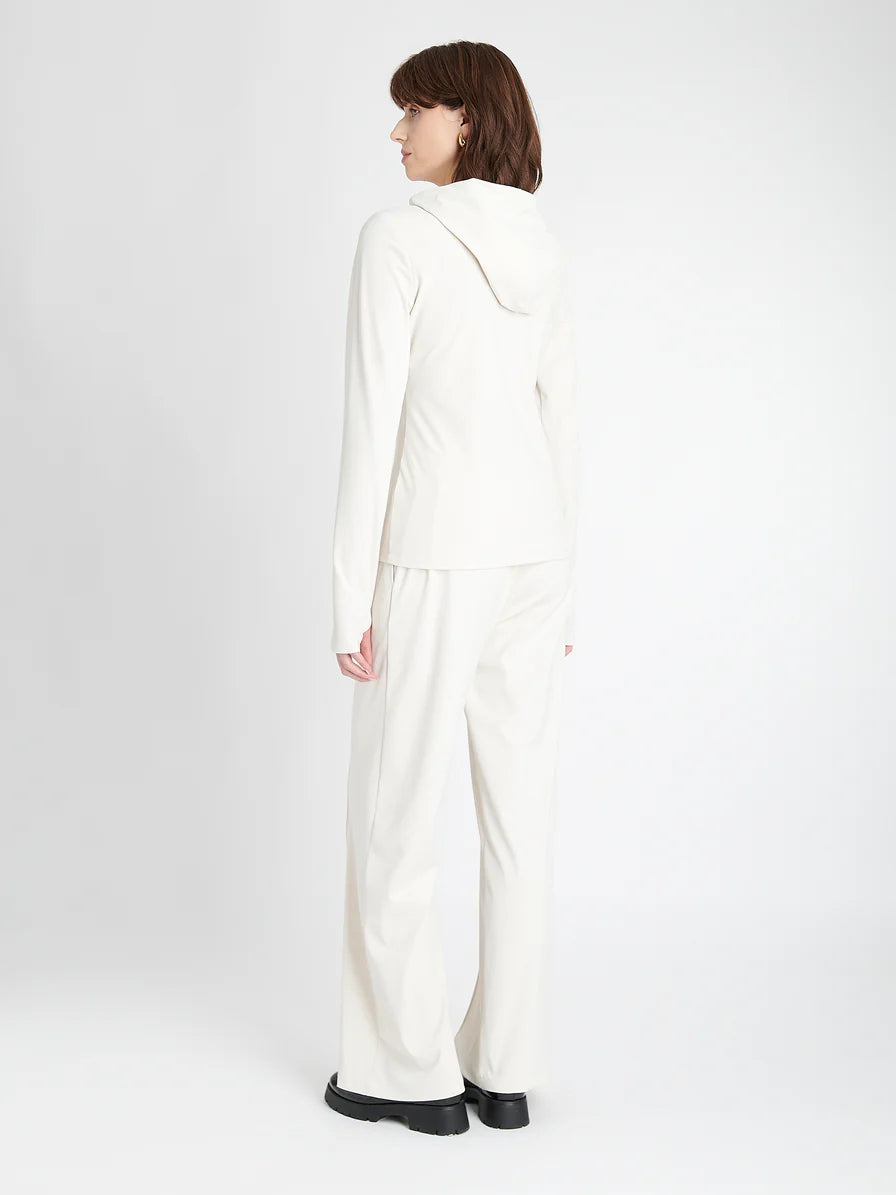 Melissa Jersey Top in Off White