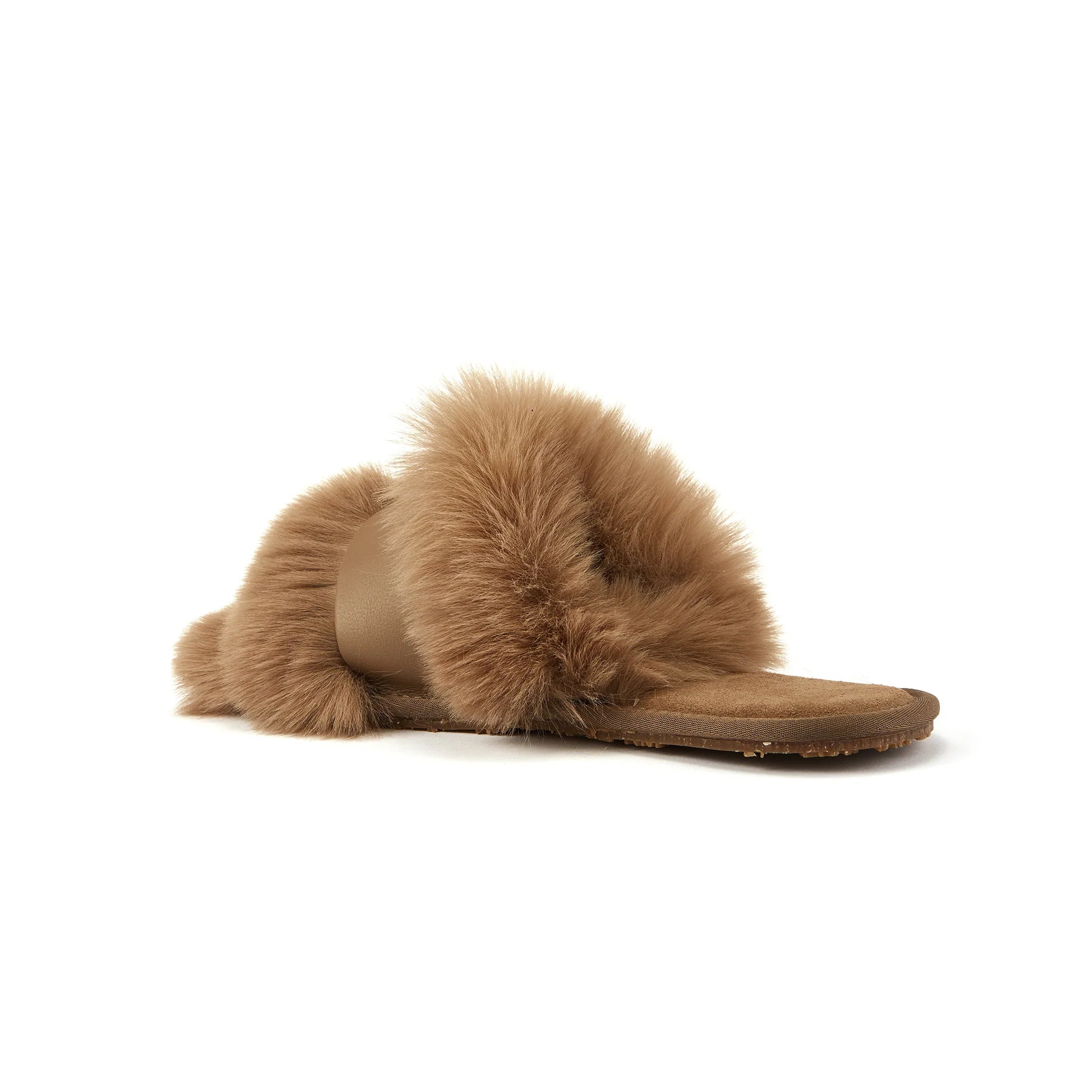 Muchas Luxe Slipper in Taupe