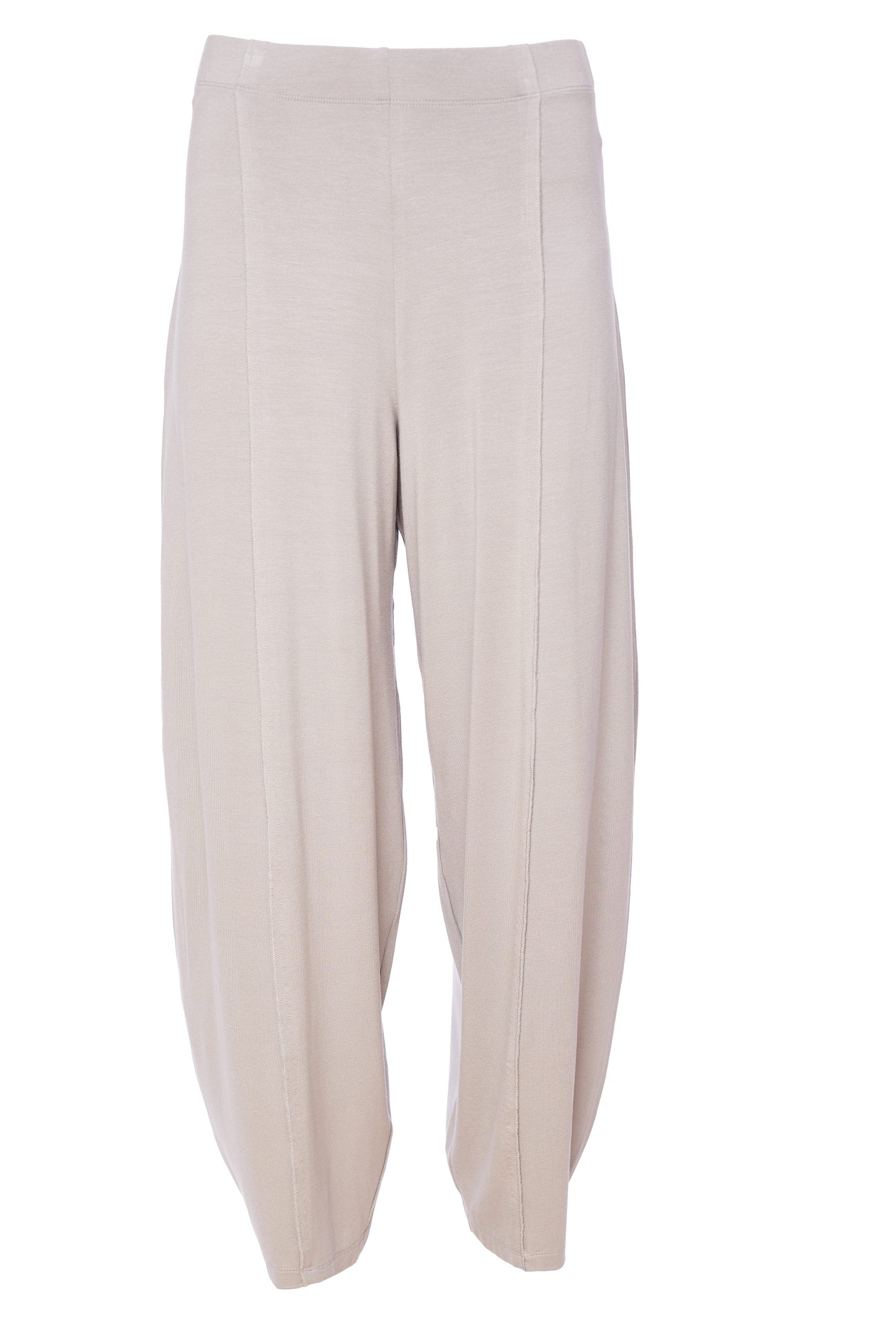 Jersey Trouser with Seams in Mink