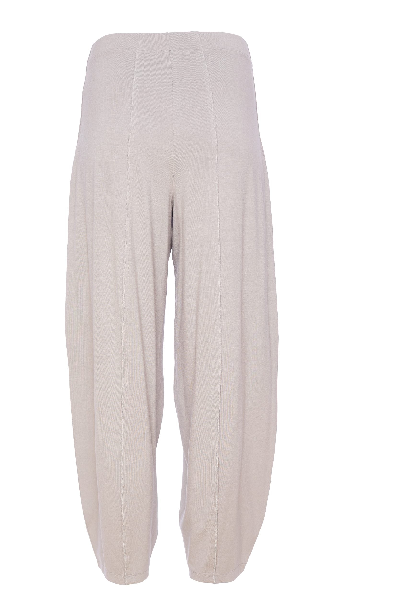 Jersey Trouser with Seams in Mink
