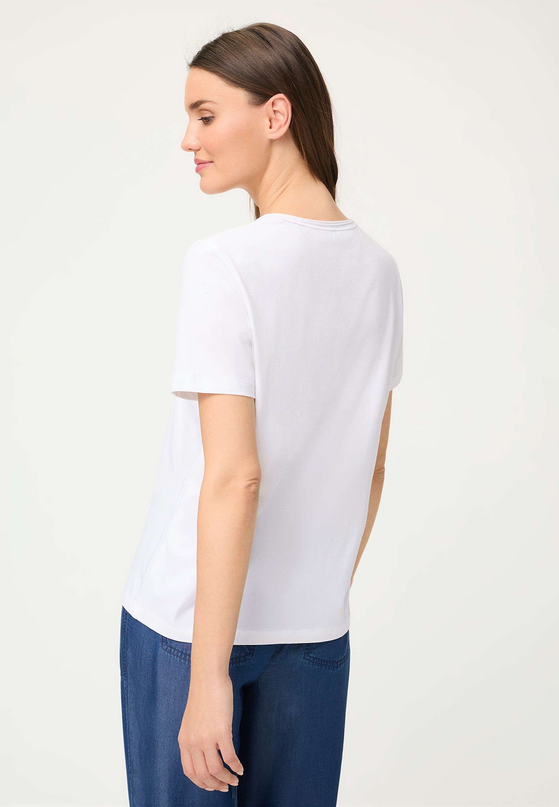 Summer Graphic T-Shirt in White
