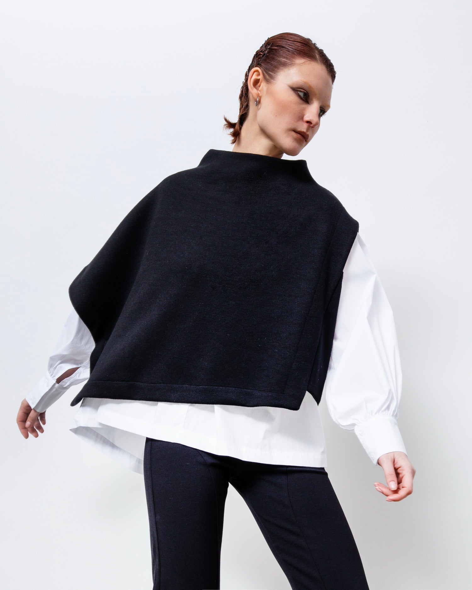 Bascoa Knit Gilet in Black