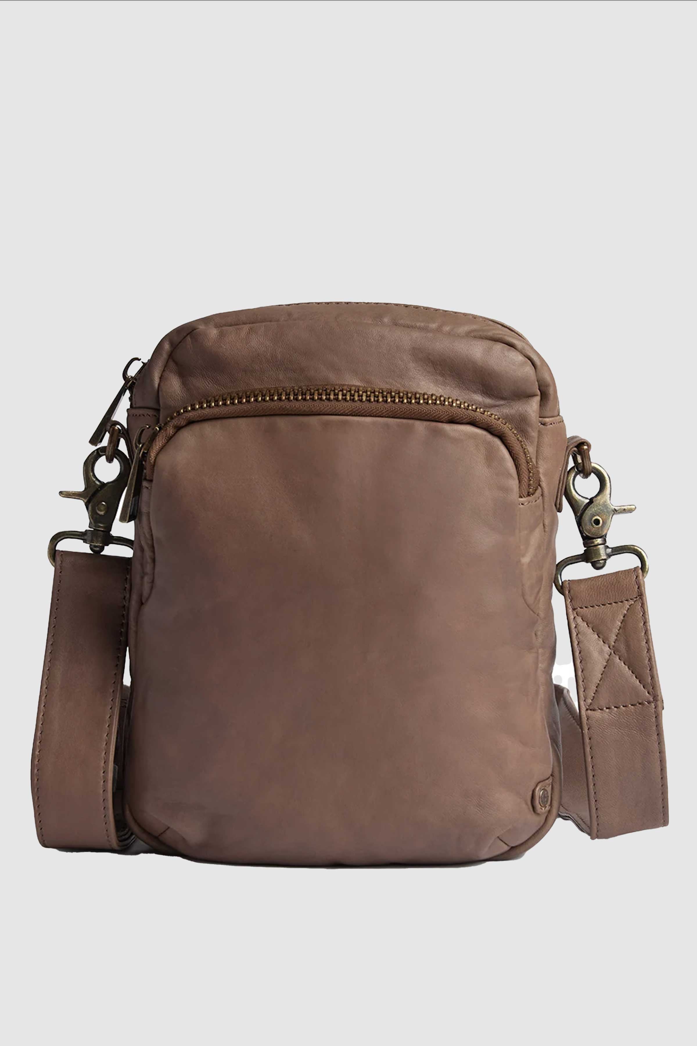 Powerfield Crossover Bag in Dark Taupe