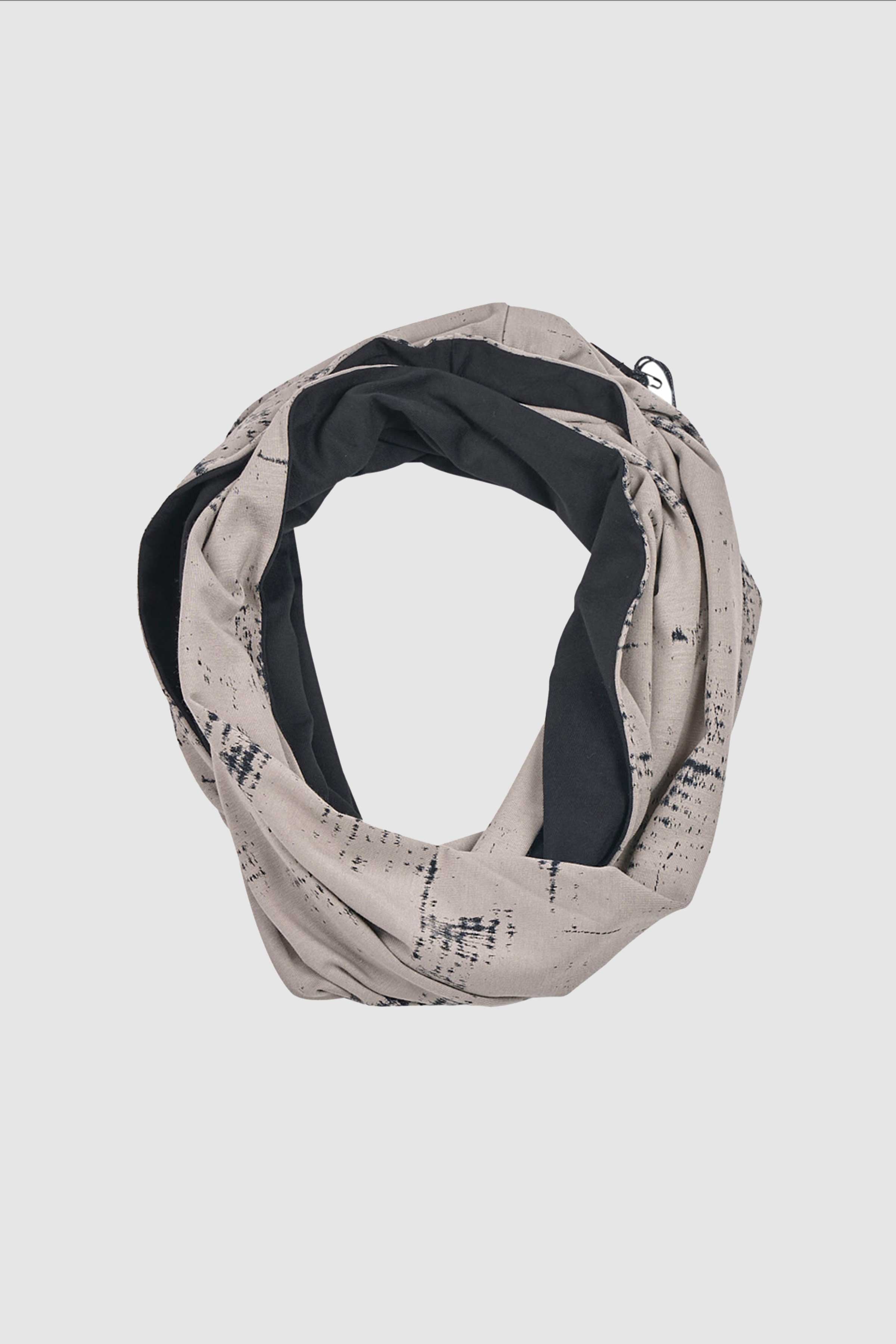Print Scarf in Sand