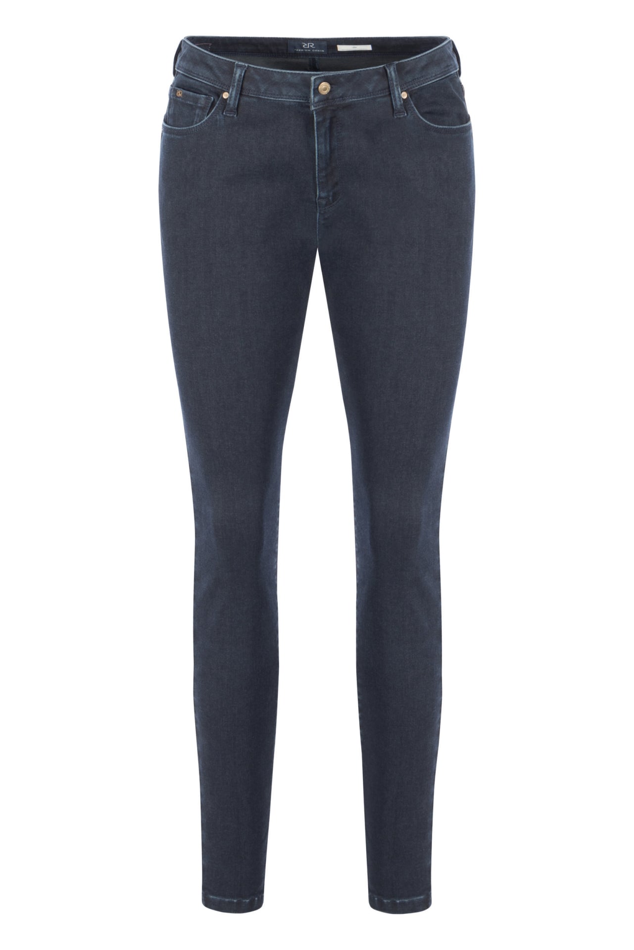 Vic High Stretch Jeans in Navy Blue