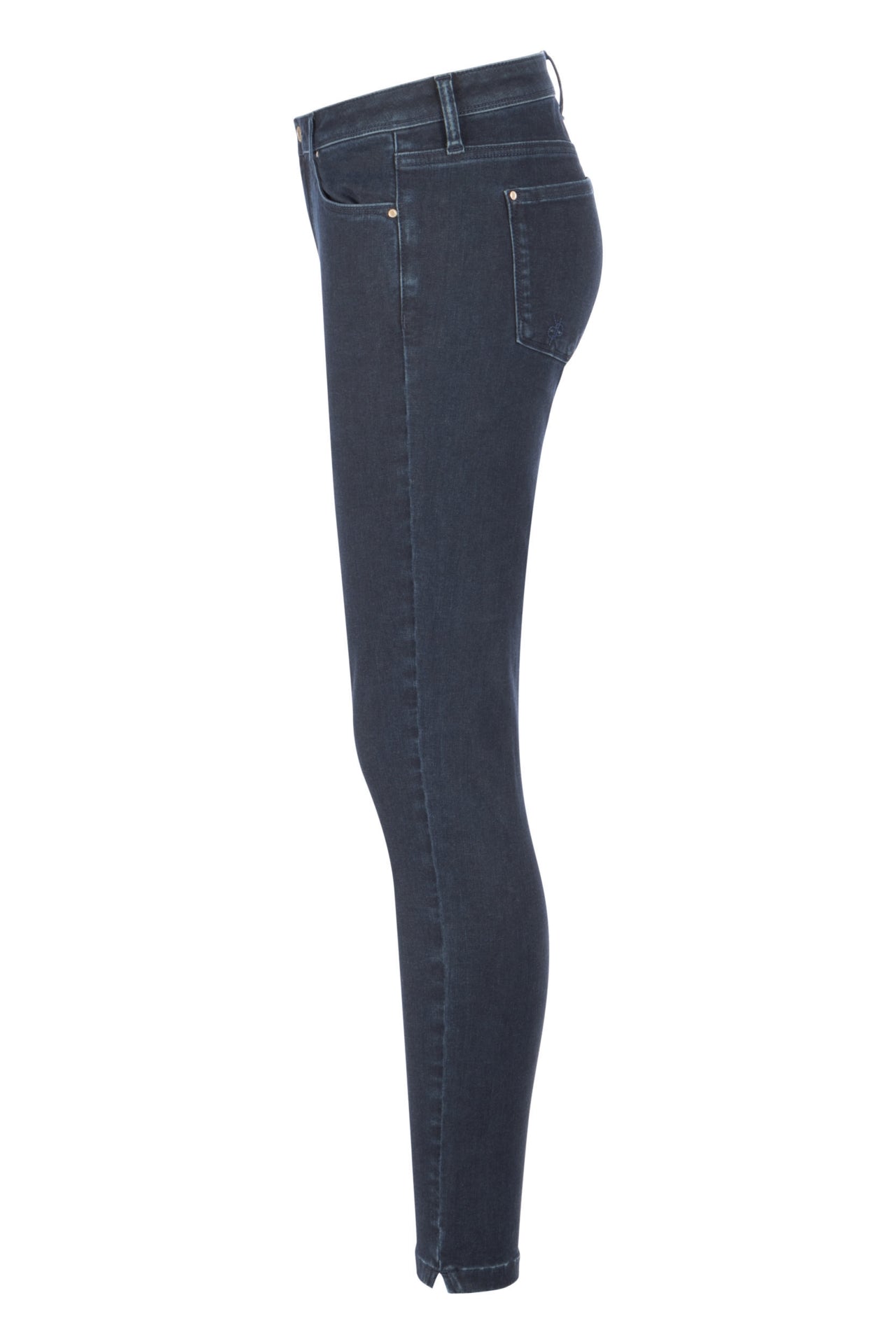 Vic High Stretch Jeans in Navy Blue