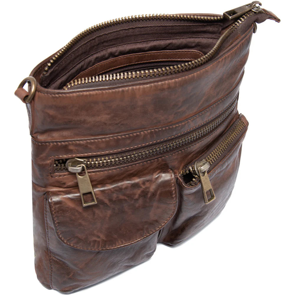 Soft Crossover Bag in Winter Brown