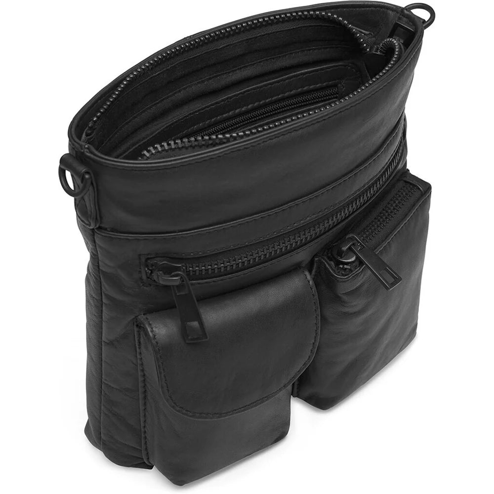 Soft Crossover Bag in Black