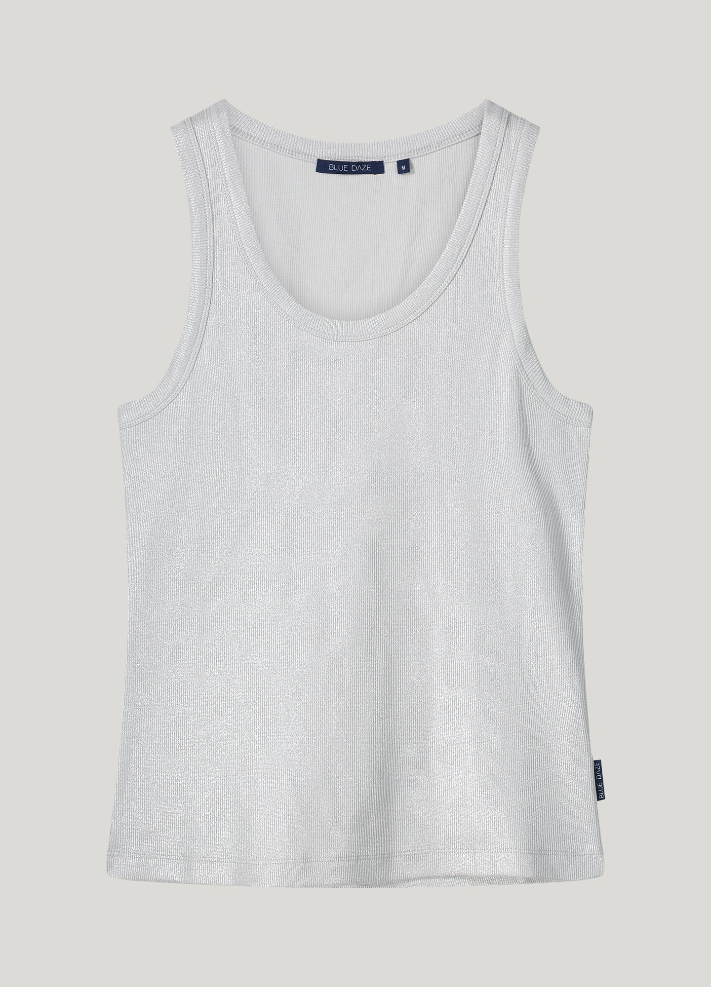 Cotton Rib Tanktop in Mist