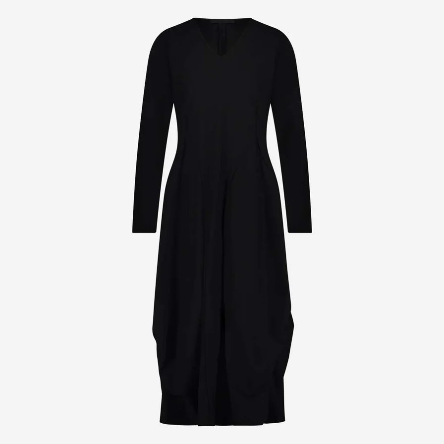 Ria Jersey Dress in Black