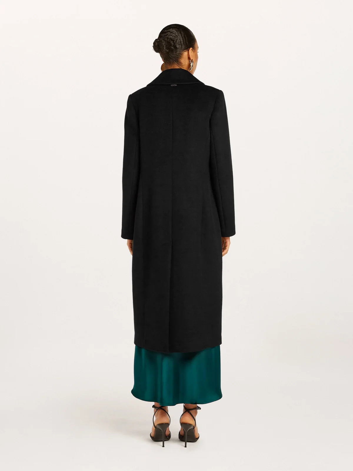 Tiffany Long Coat in Black