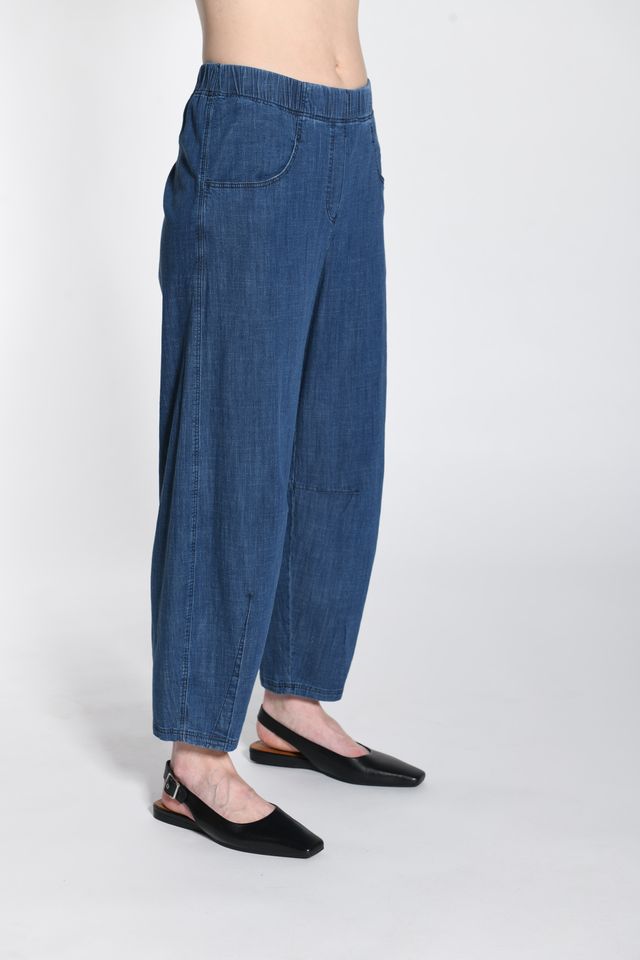 Lightweight Denim Trouser in Denim