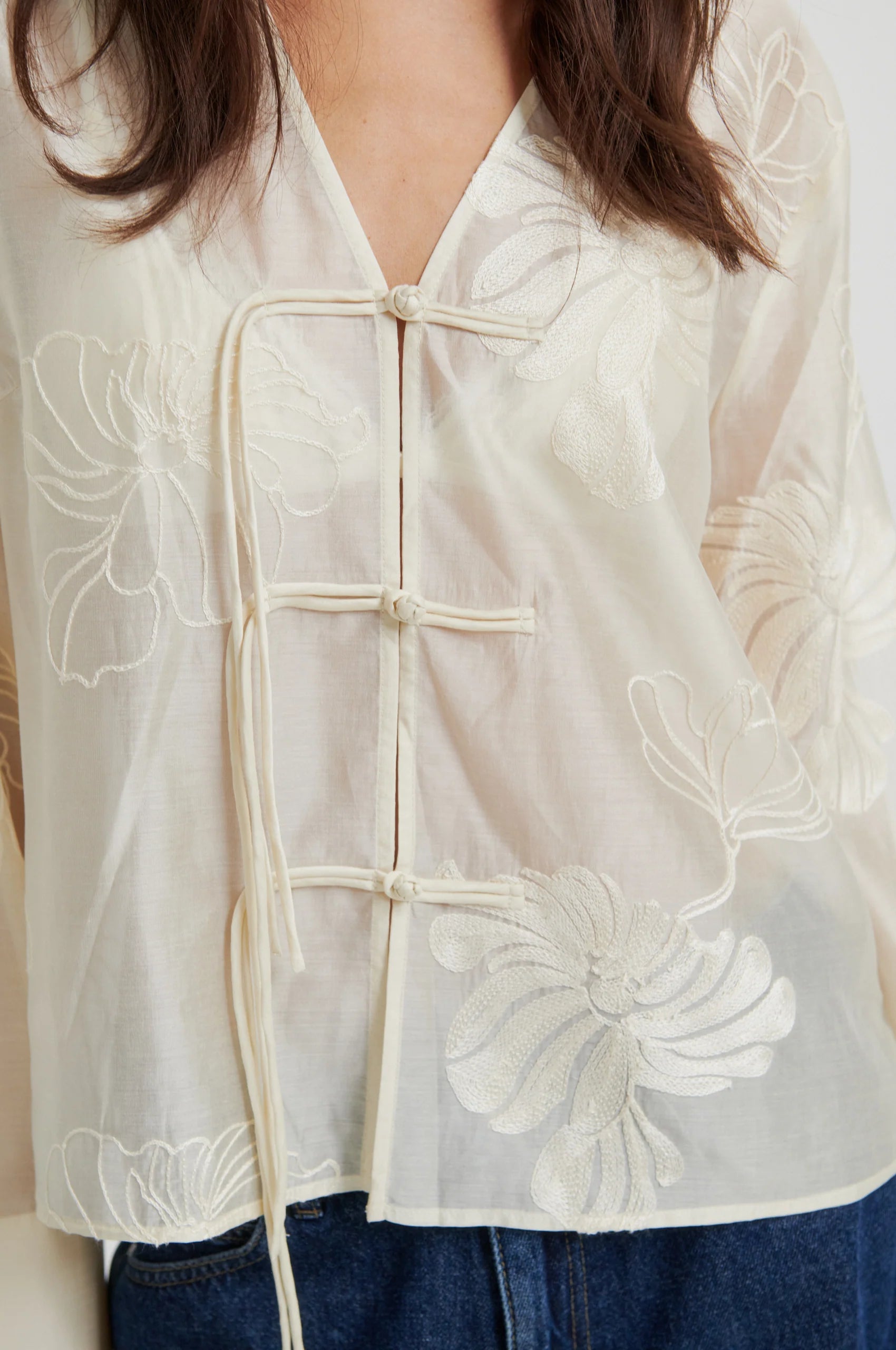 Vira Shirt in Soft Beige