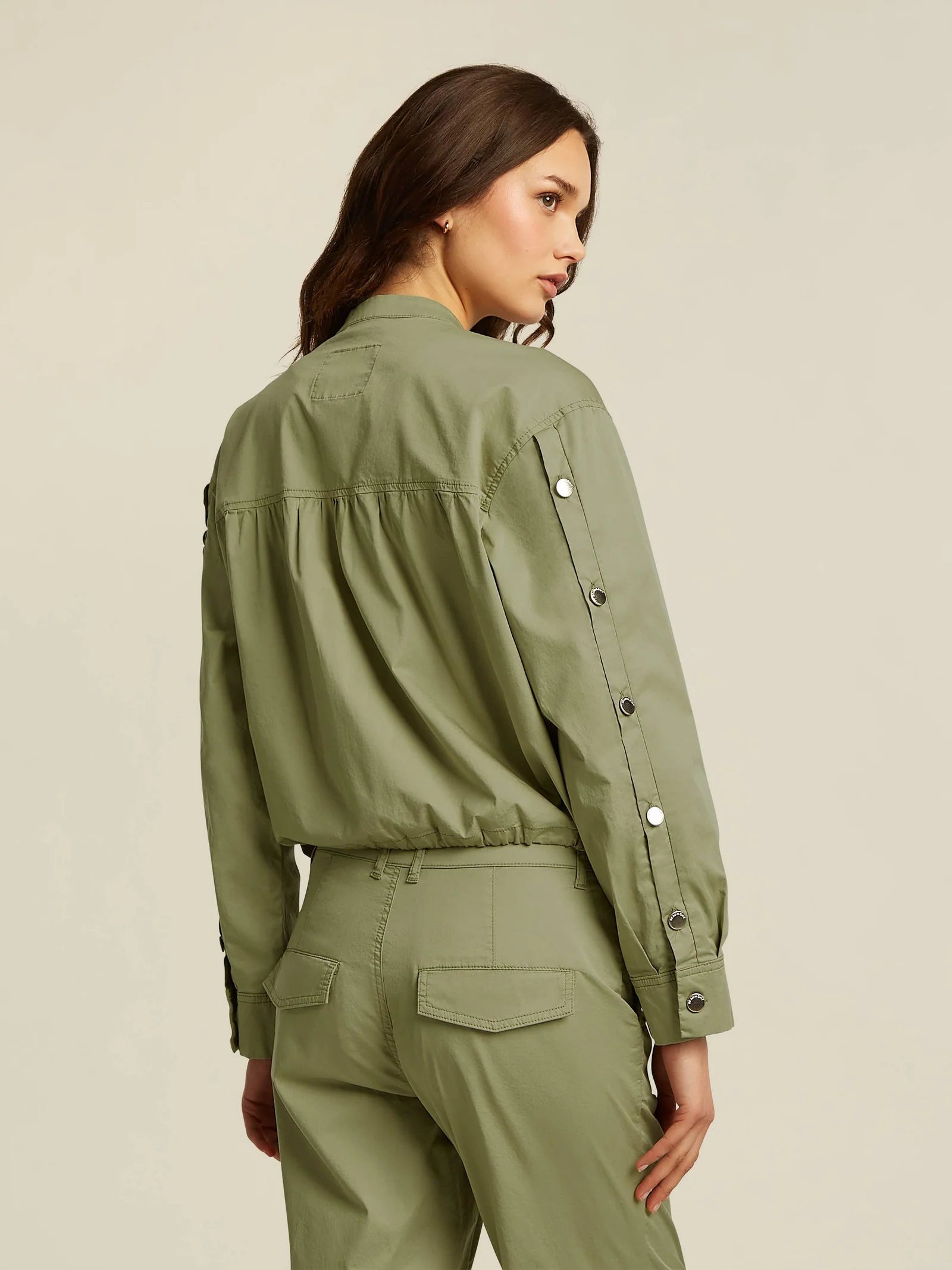 Willemijn Jacket in Khaki Green