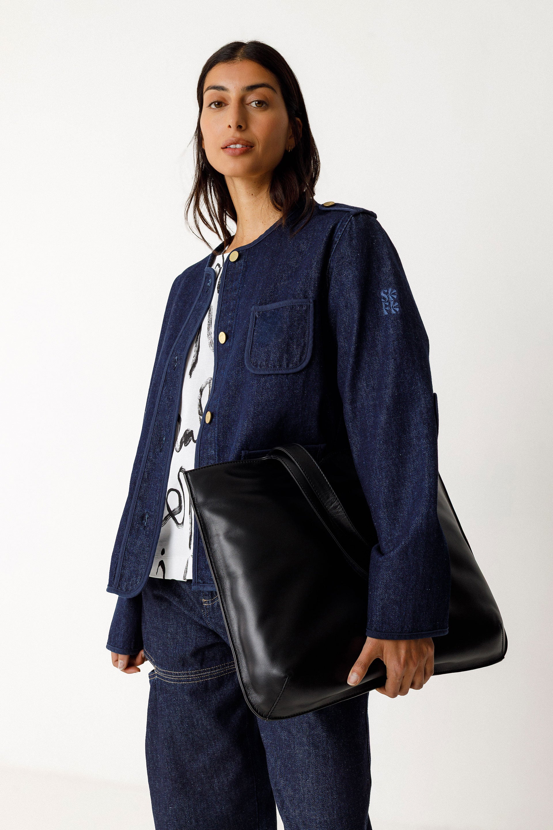 Aiku Jacket in Deep Denim