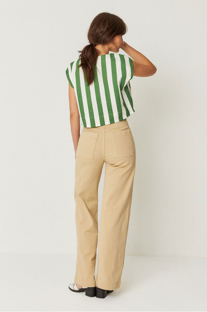 Ainhize Trouser in Sand