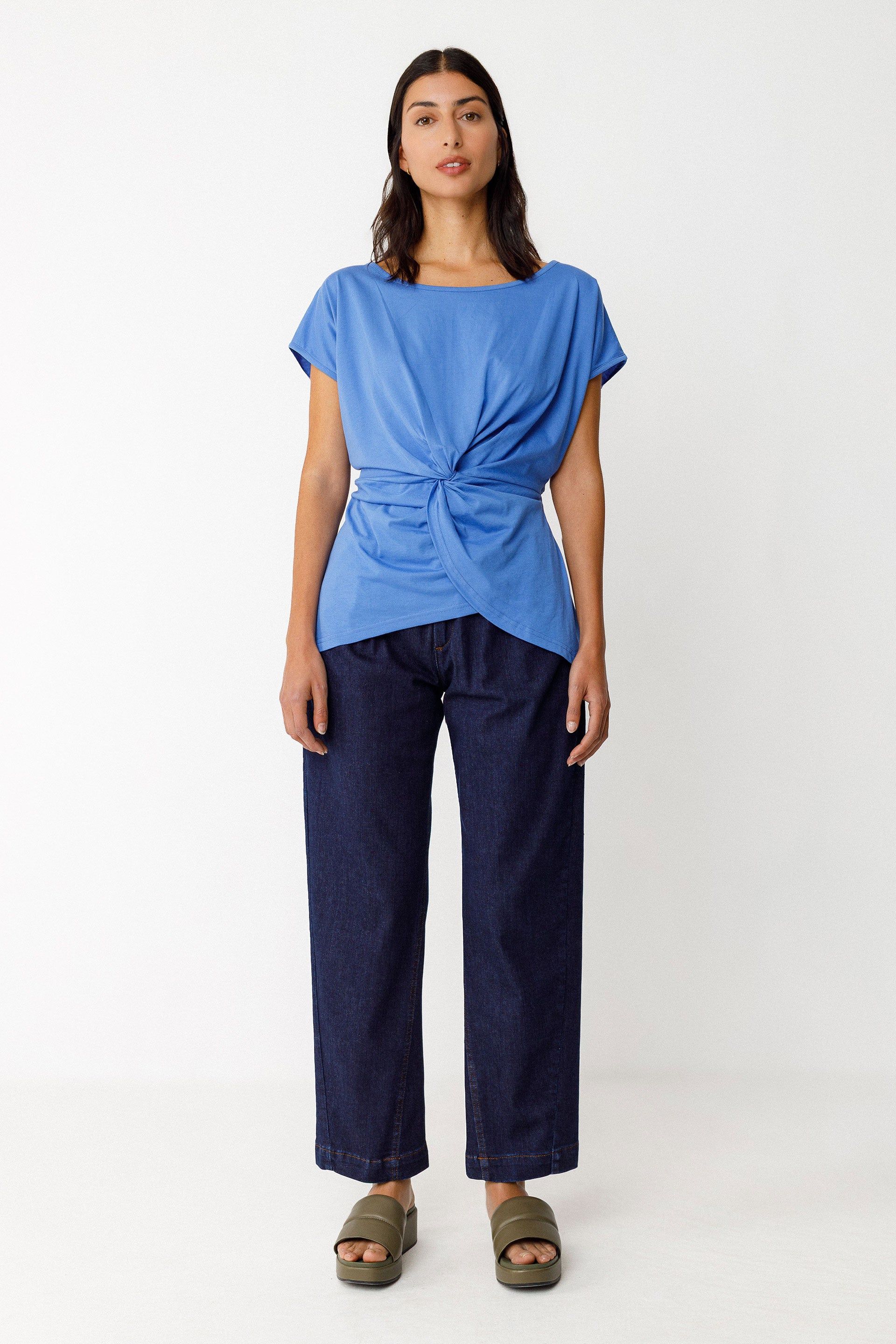 Alaine Gots T-Shirt in Blue