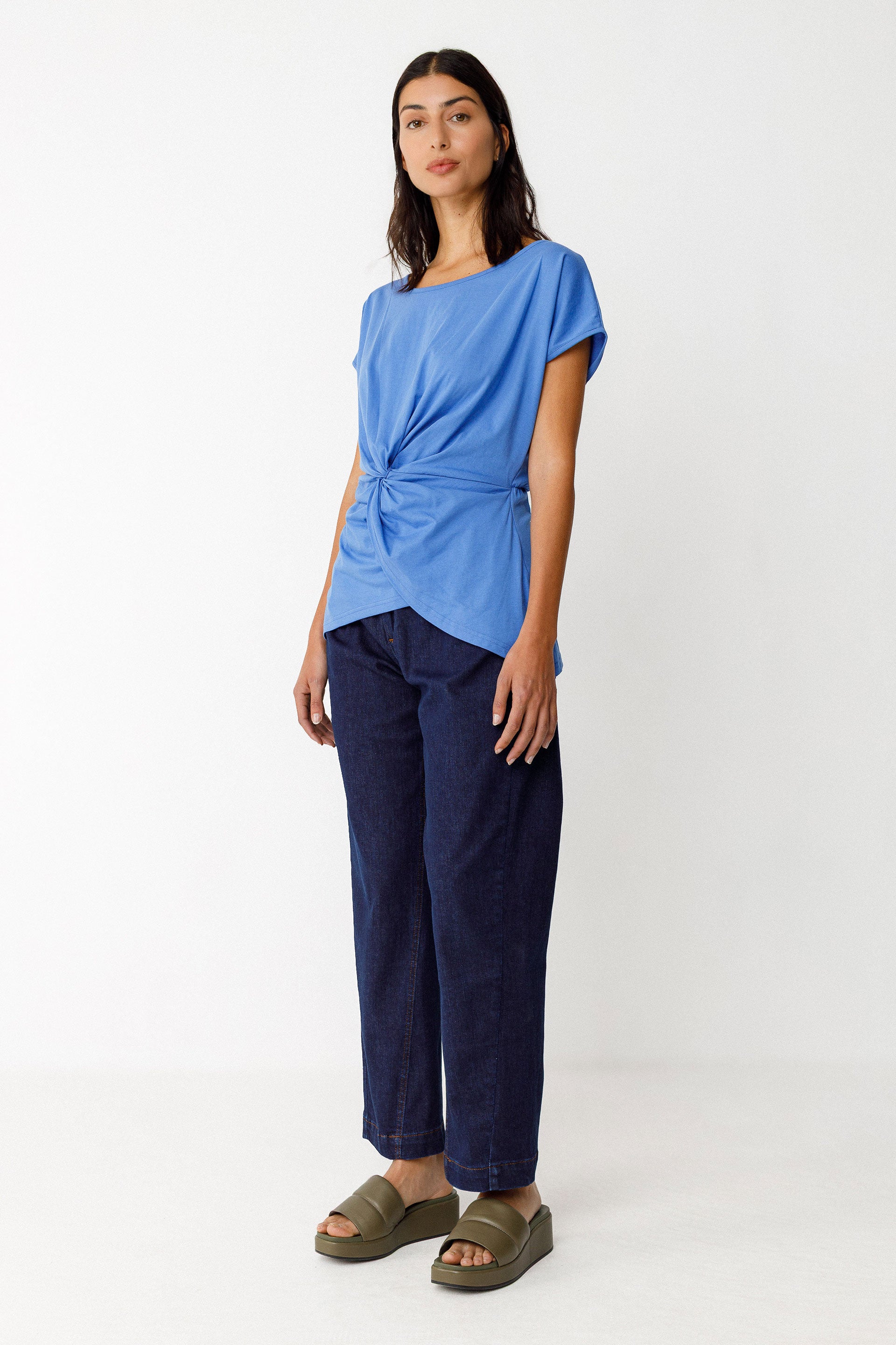 Alaine Gots T-Shirt in Blue