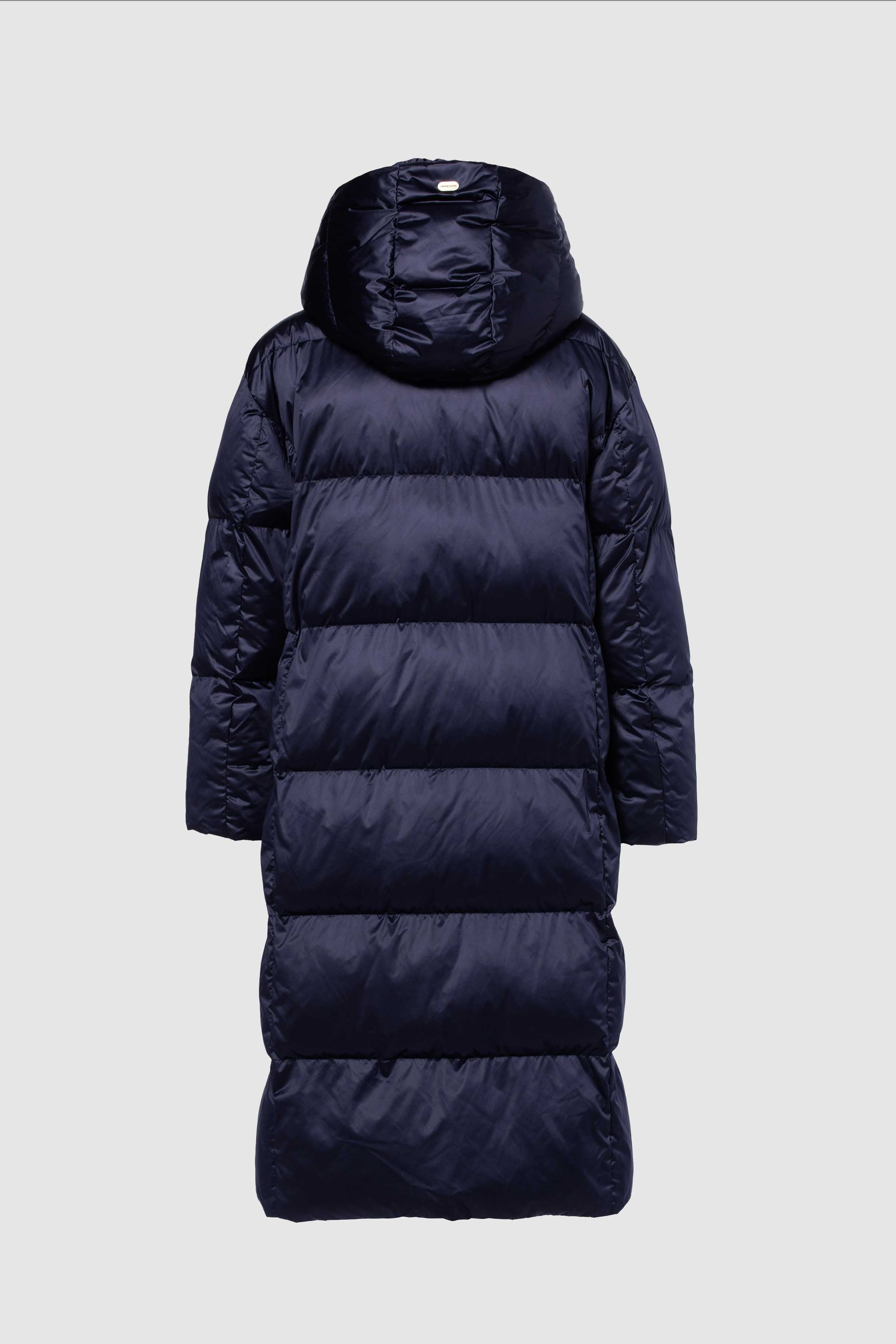 Mathie Long Coat in Night Blue